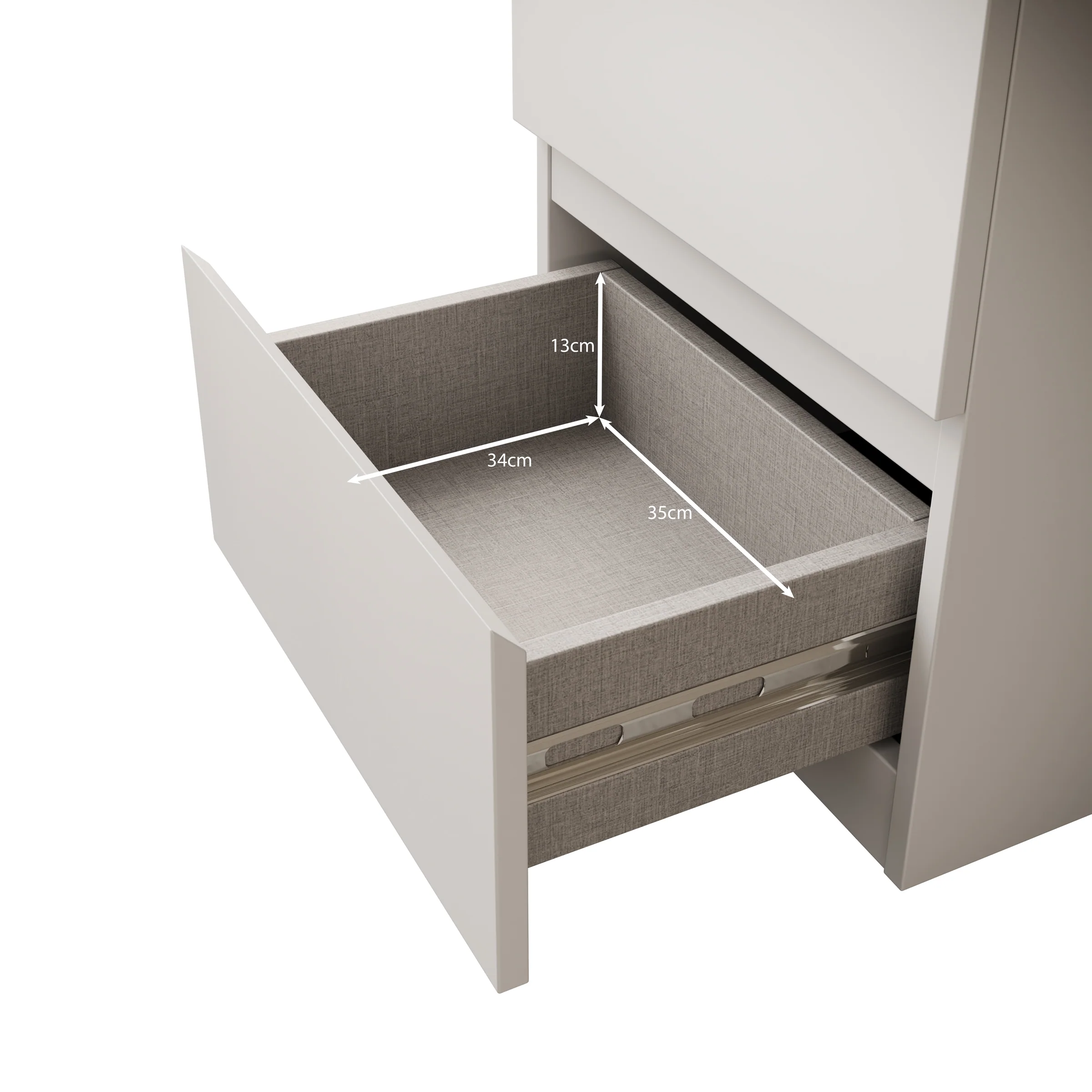 Eskar - Schoenenkast - Wit - 42x42x128 cm - Image 6