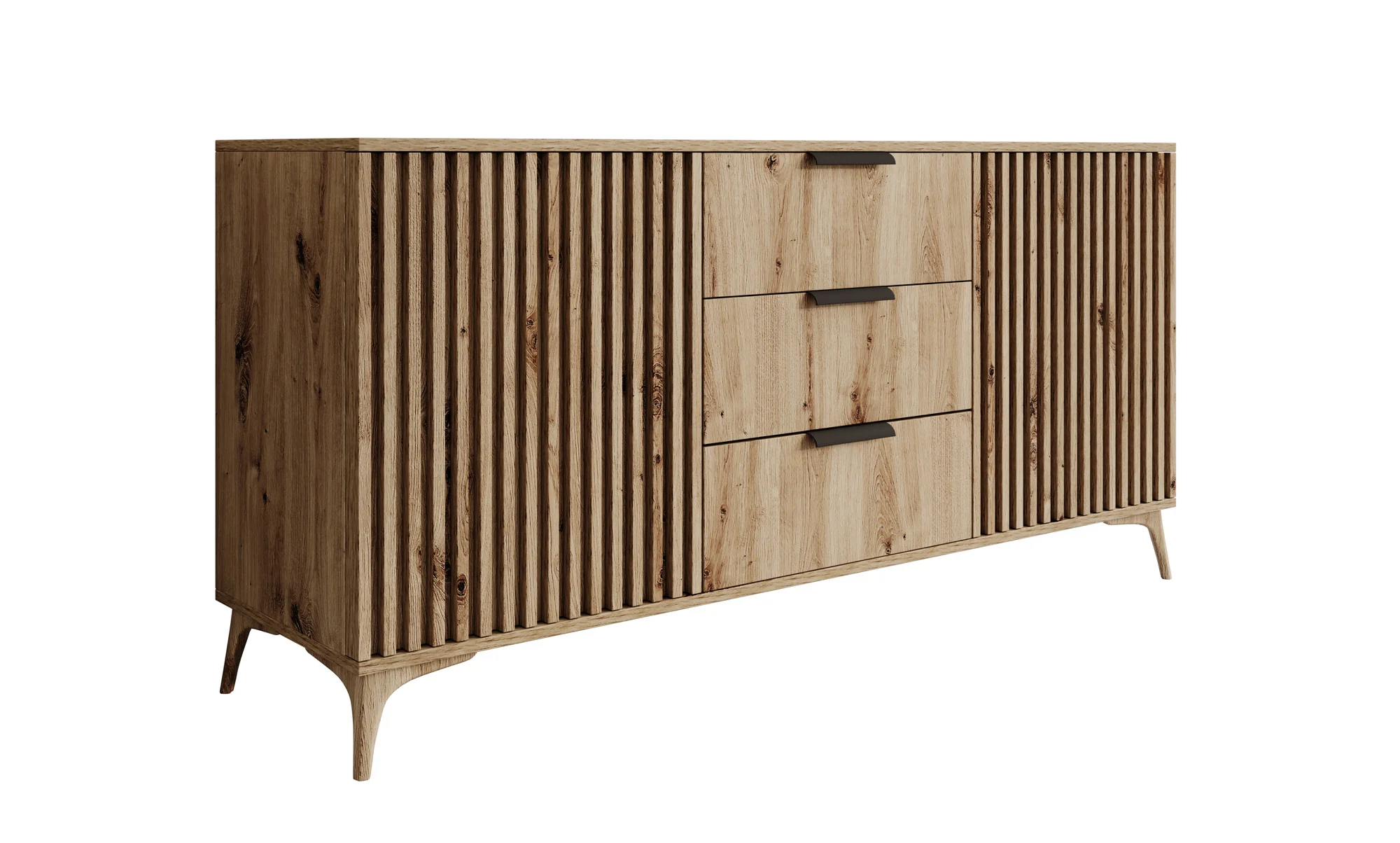 Evy - Dressoir - Eiken - 150x40x72 cm - Image 7