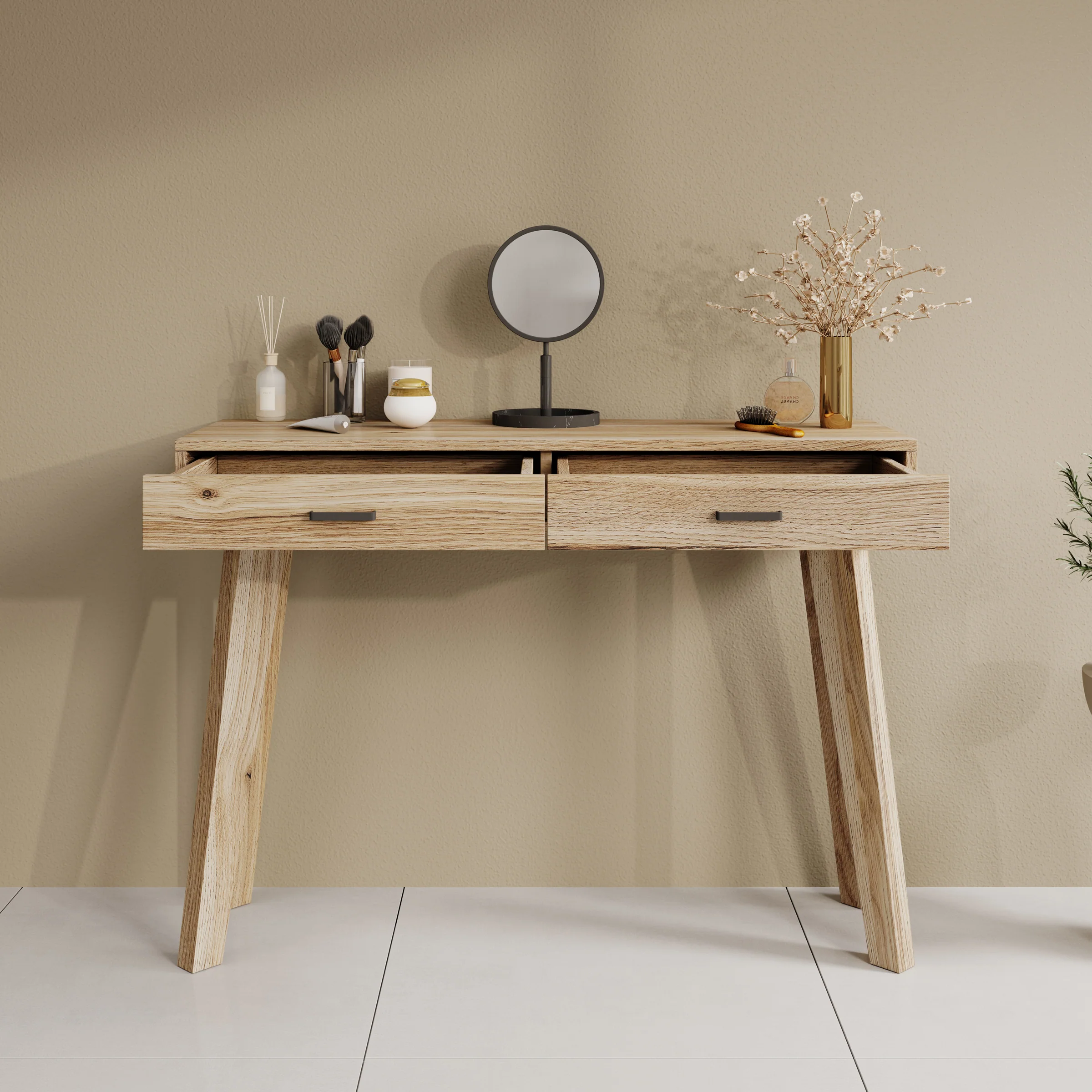 Falero - Kaptafel - Eikenpatroon - 103x35x75 cm - Image 2