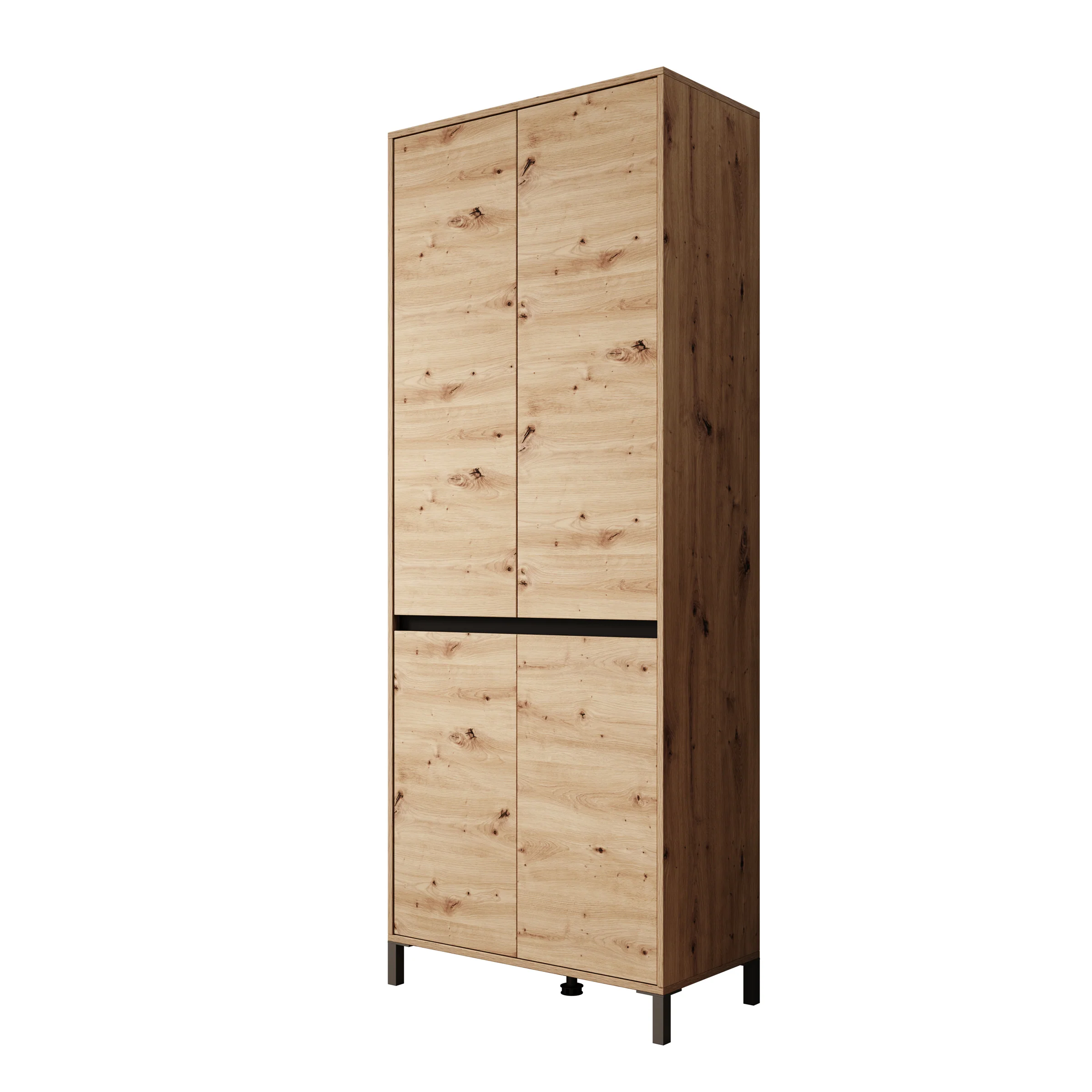 Finta - Schoenenkast - Eiken - 80x40x206 cm - Image 6