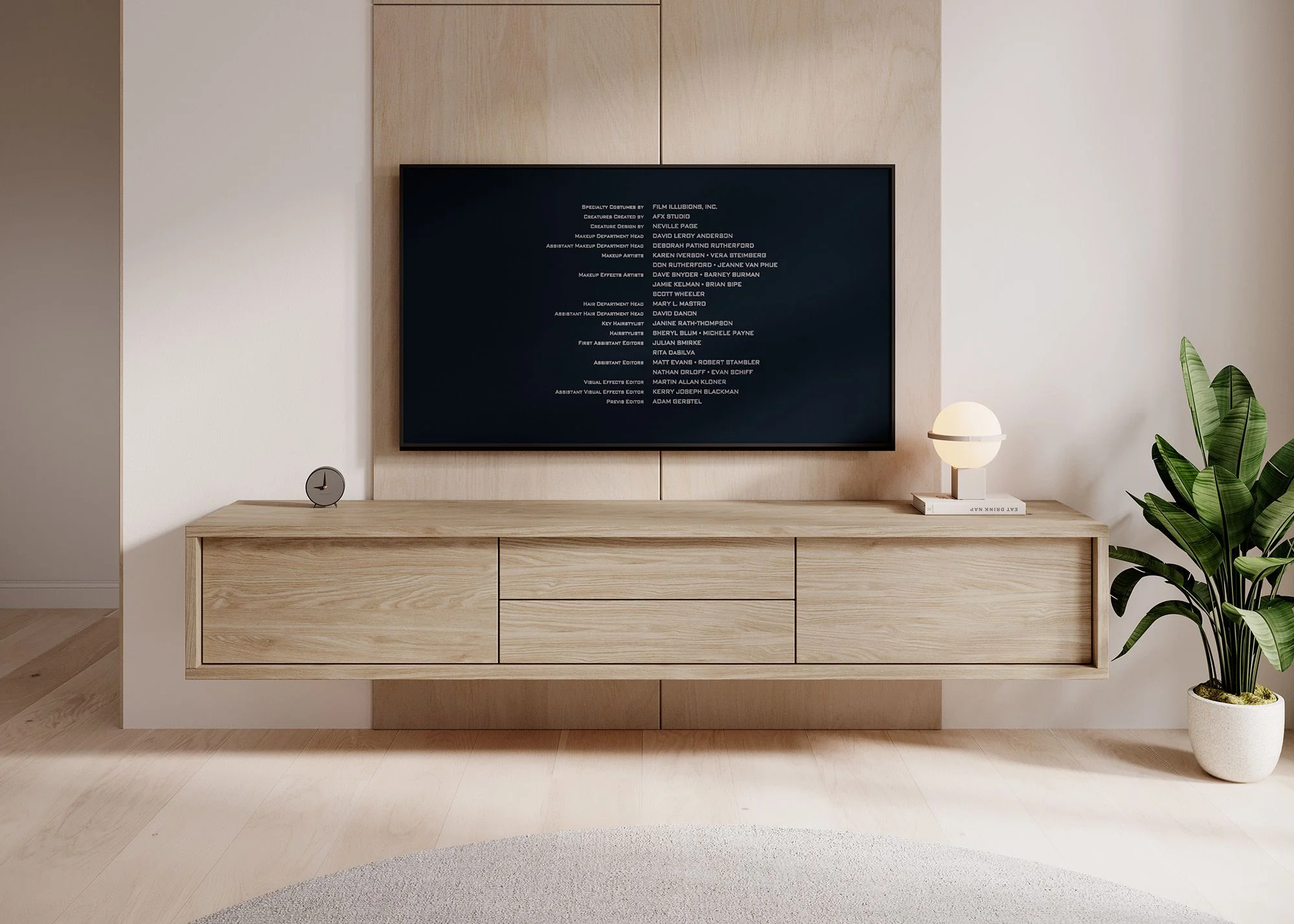 Fortunato - TV-Meubel - Eiken - 180 cm - Image 3