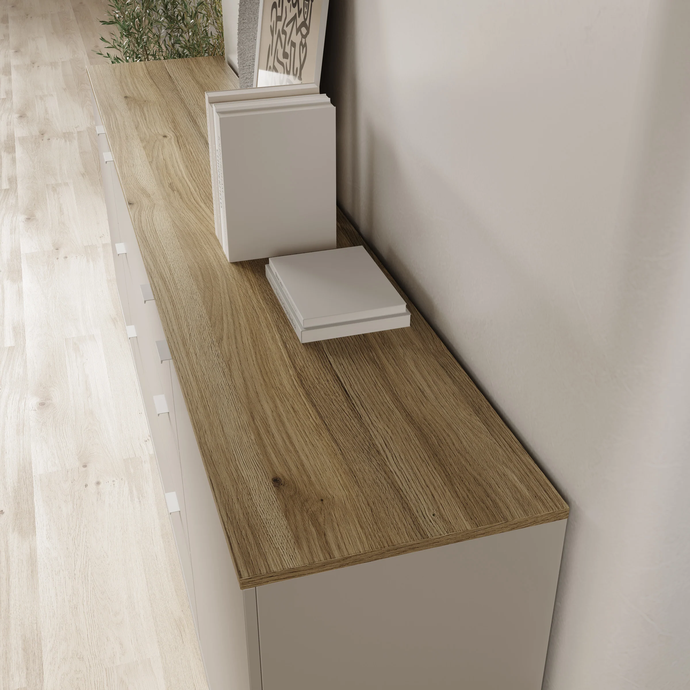 Galeno - Dressoir - Beige - 225x41x86 cm - Image 5