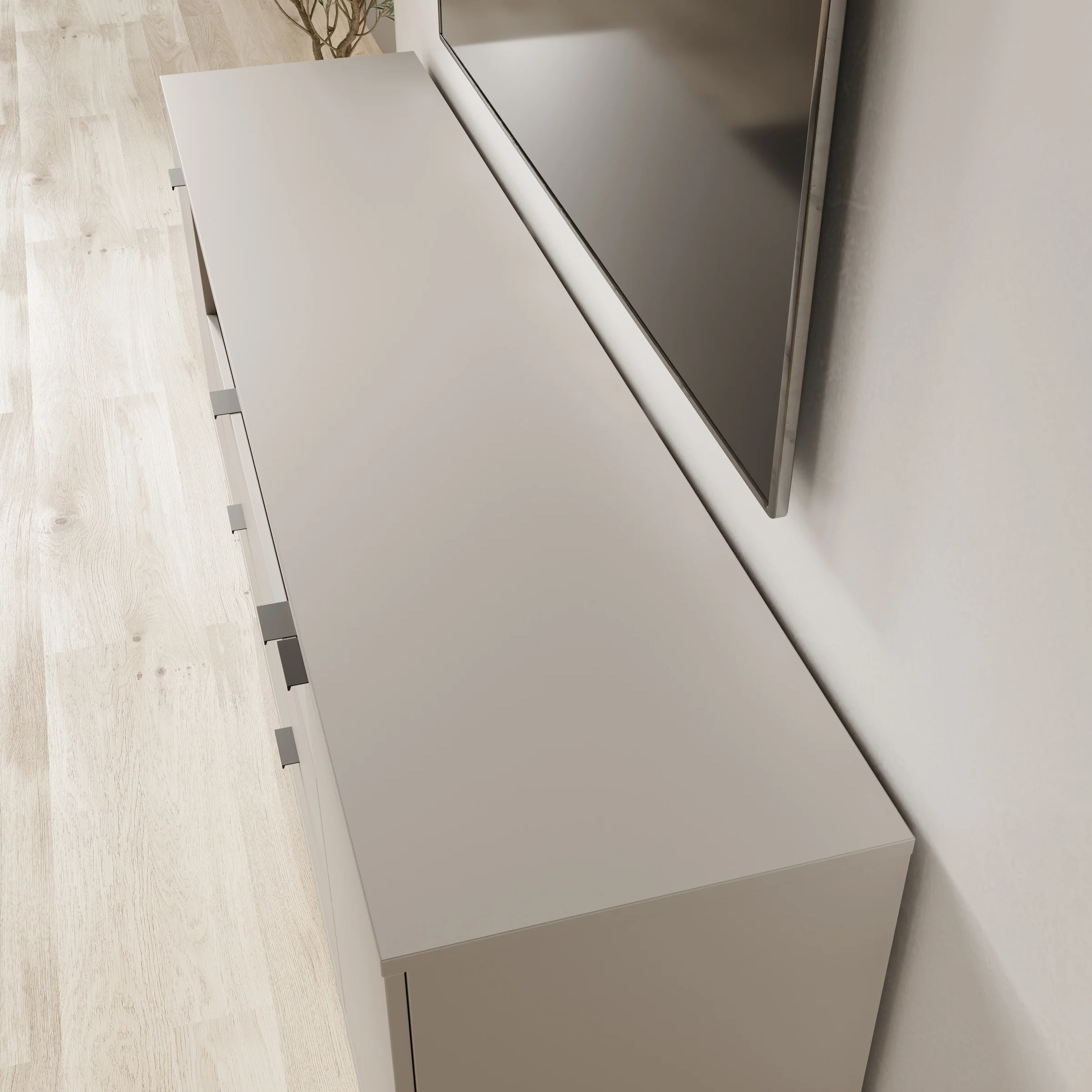 Galeno - TV-Meubel - Beige - 180x41x63 cm - Image 5