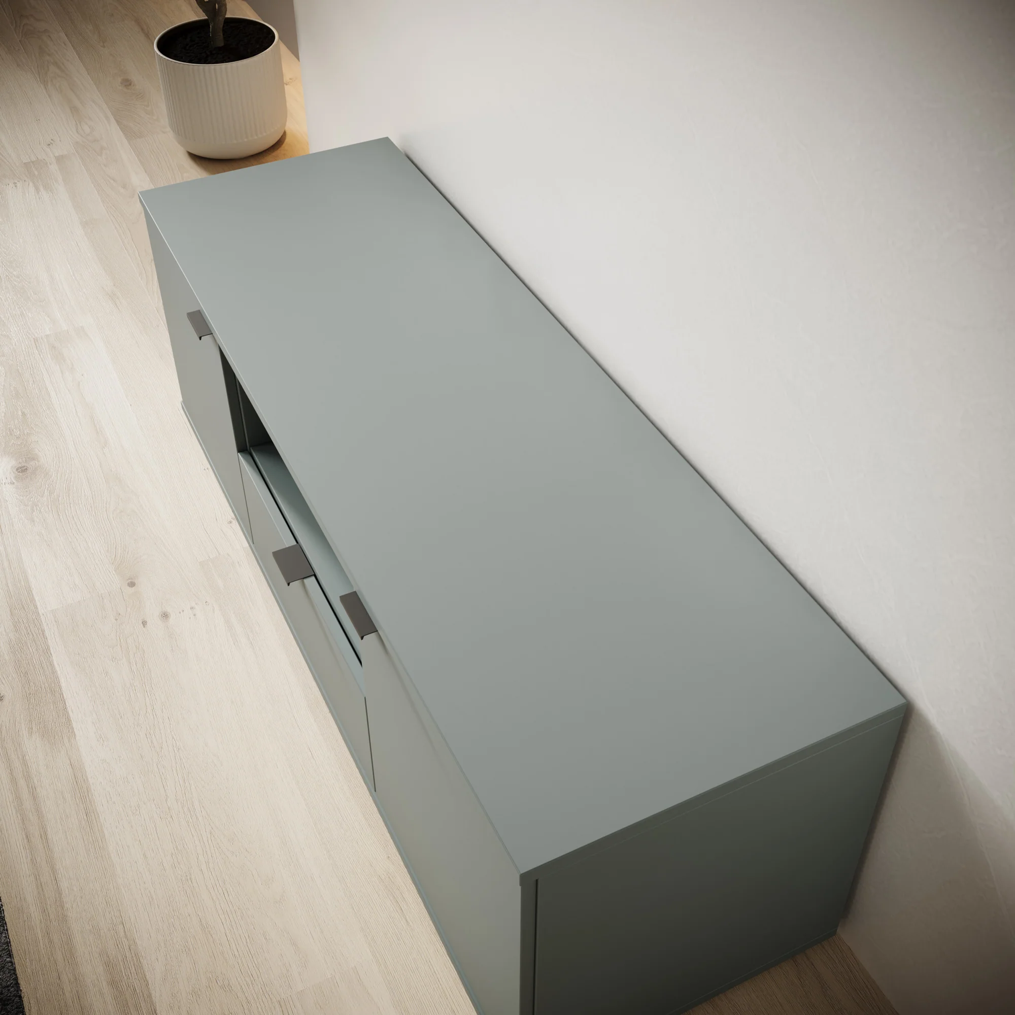 Galeno - TV-Meubel - Groen - 130x41x44 cm - Image 5