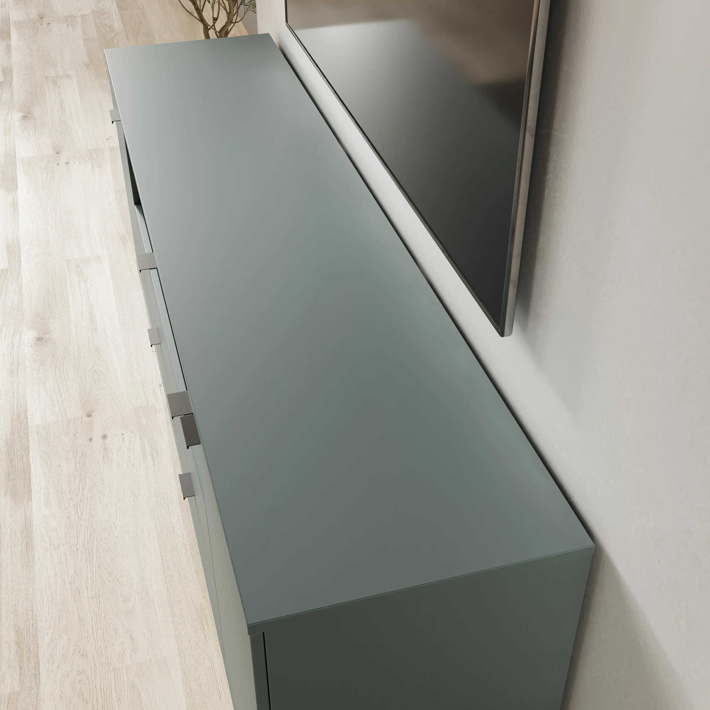 Galeno - TV-Meubel - Groen - 180x41x63 cm - Image 5