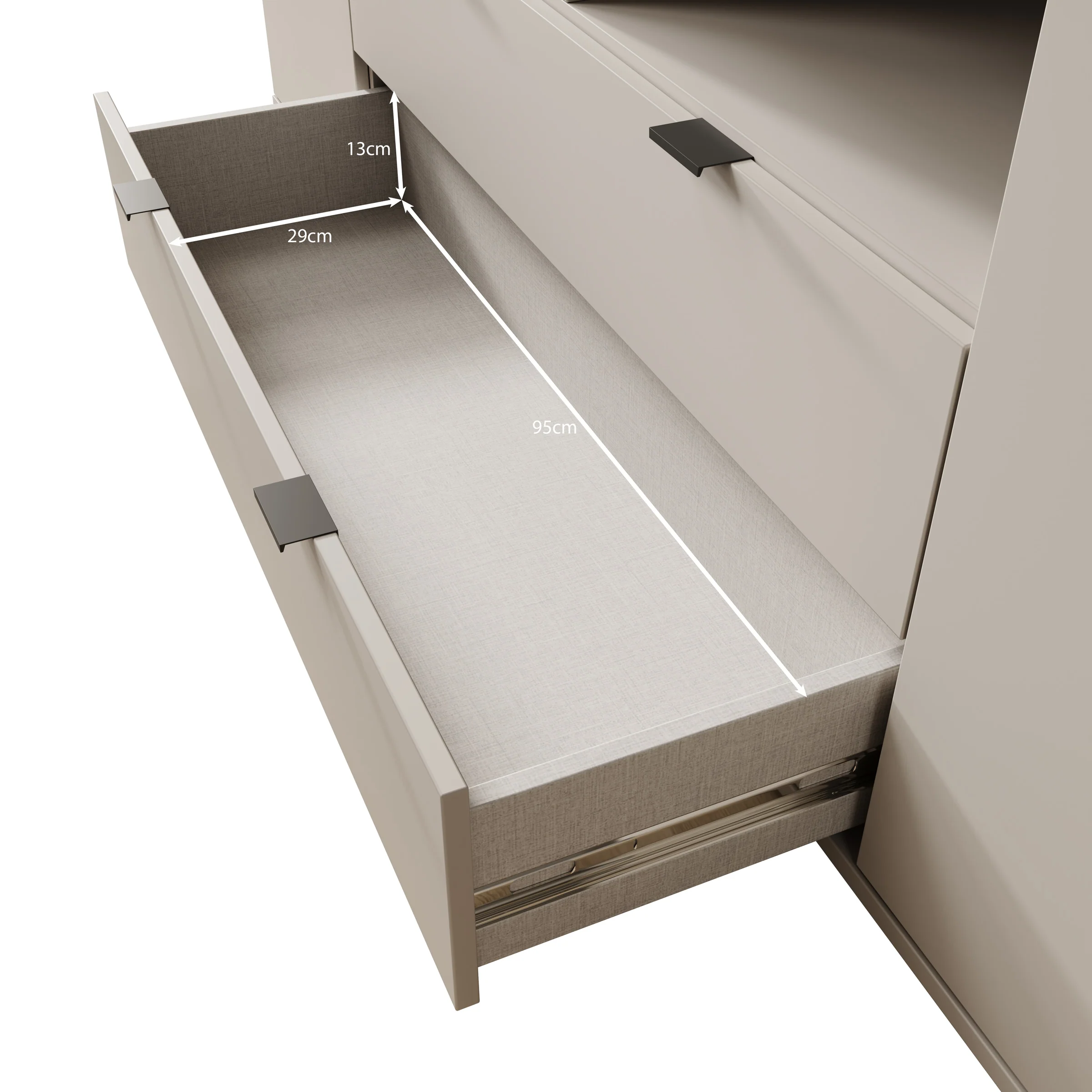 Galeno - TV-Meubel - Groen - 180x41x63 cm - Image 7