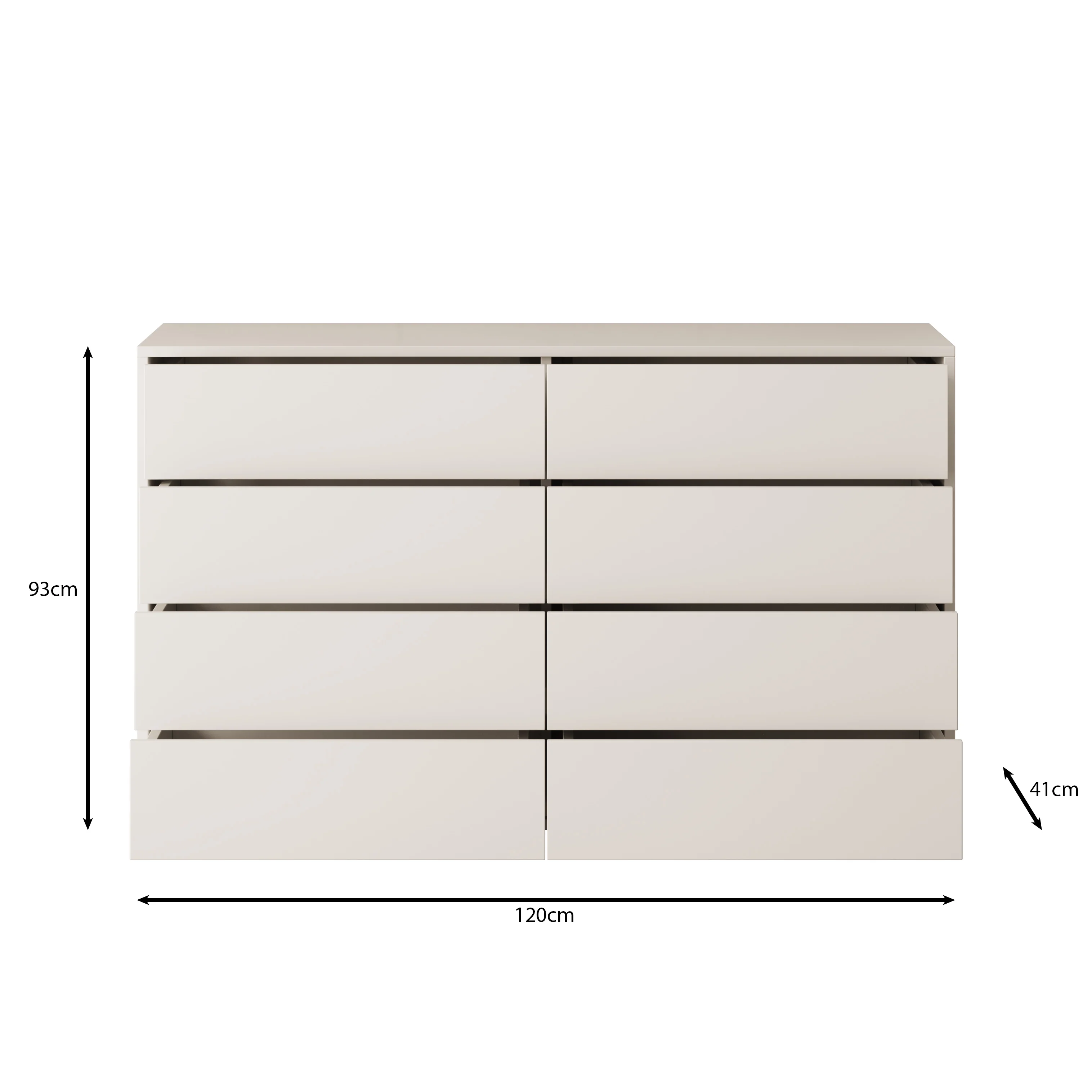 Gideon 2 - Ladekast - Eikenpatroon - 120x41x93 cm - Image 5