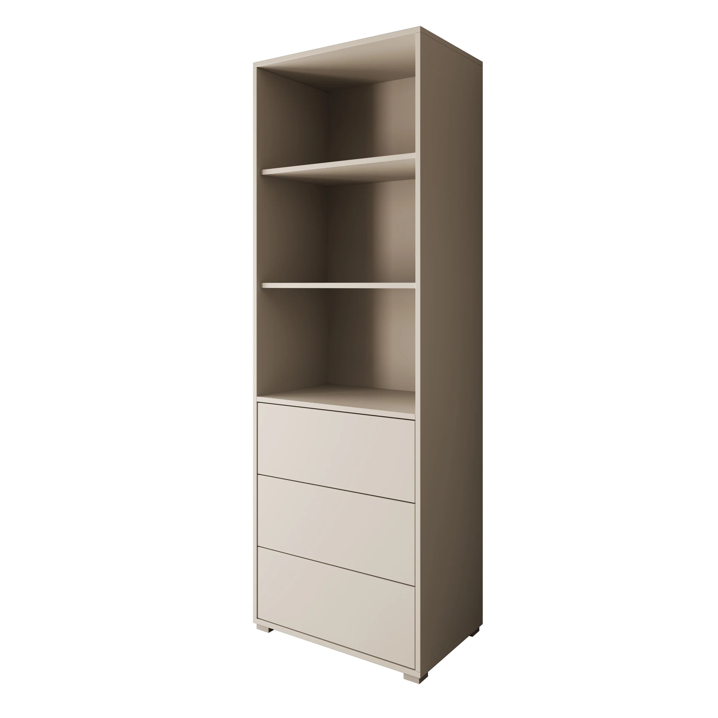 Gideon - Boekenkast - Beige - 60x40x178 cm - Image 6