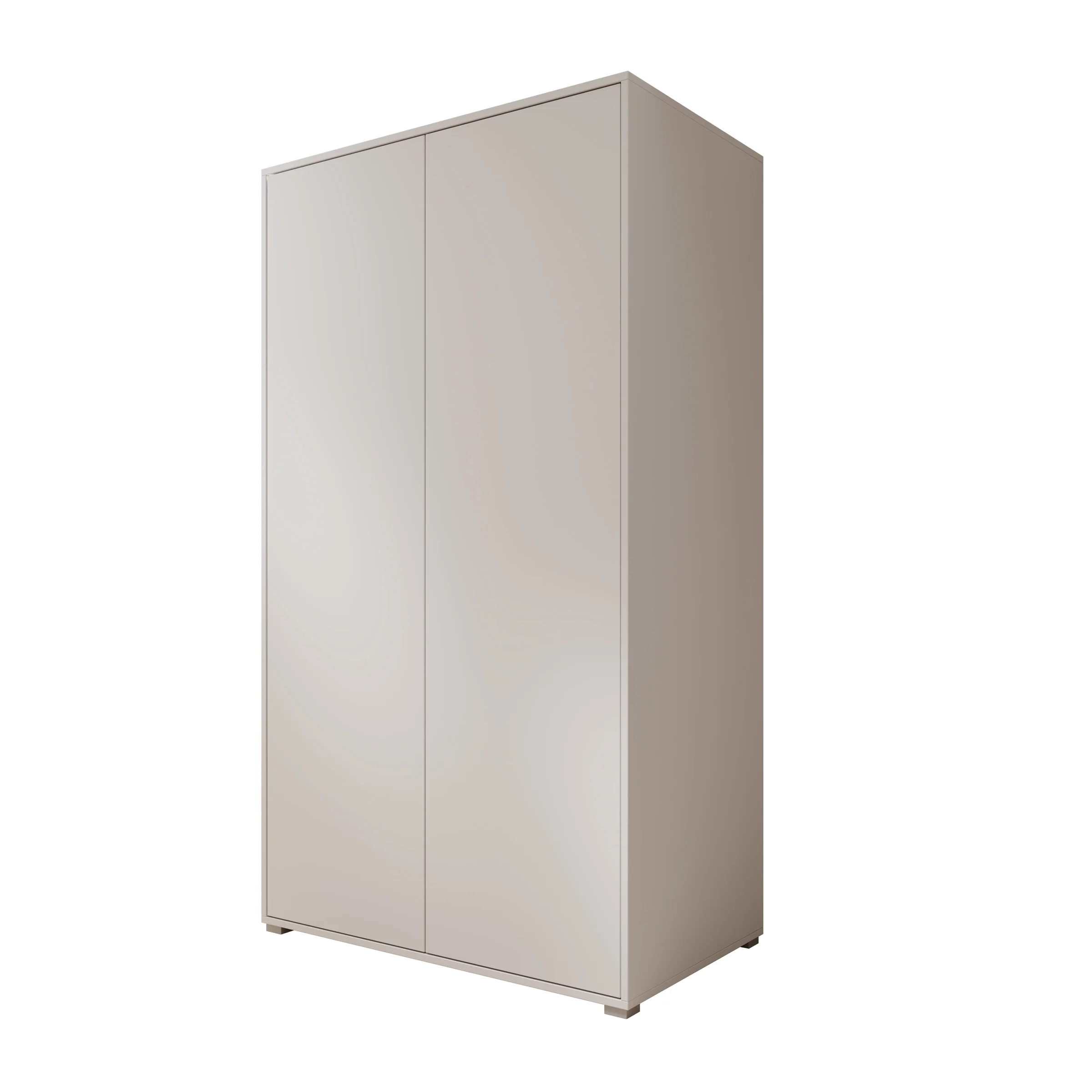 Gideon - Kledingkast 2-deurs - Wit - 100x59x178 cm - Image 6