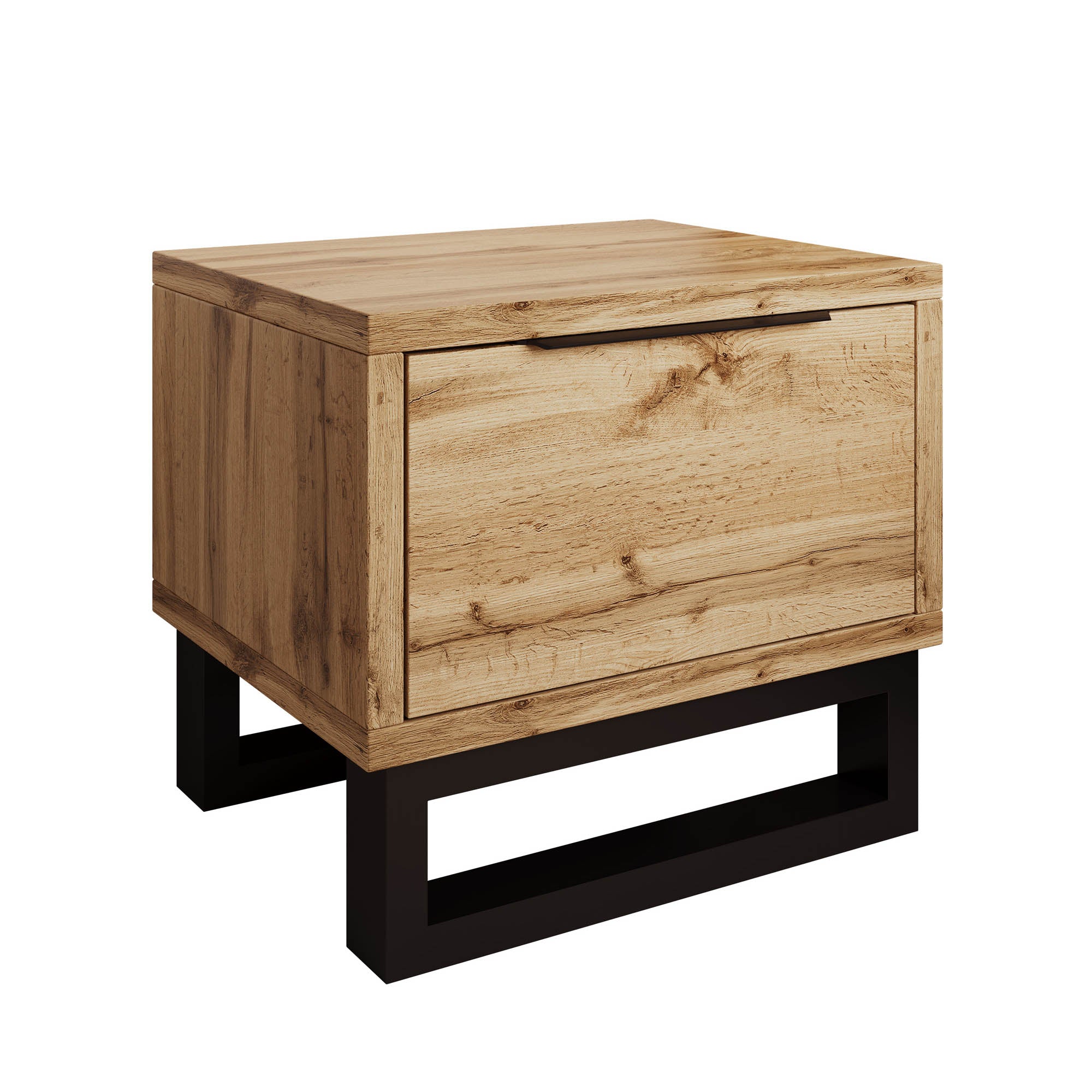 Harlow - Nachtkastje - Eiken - 55x45x49 cm - Image 6