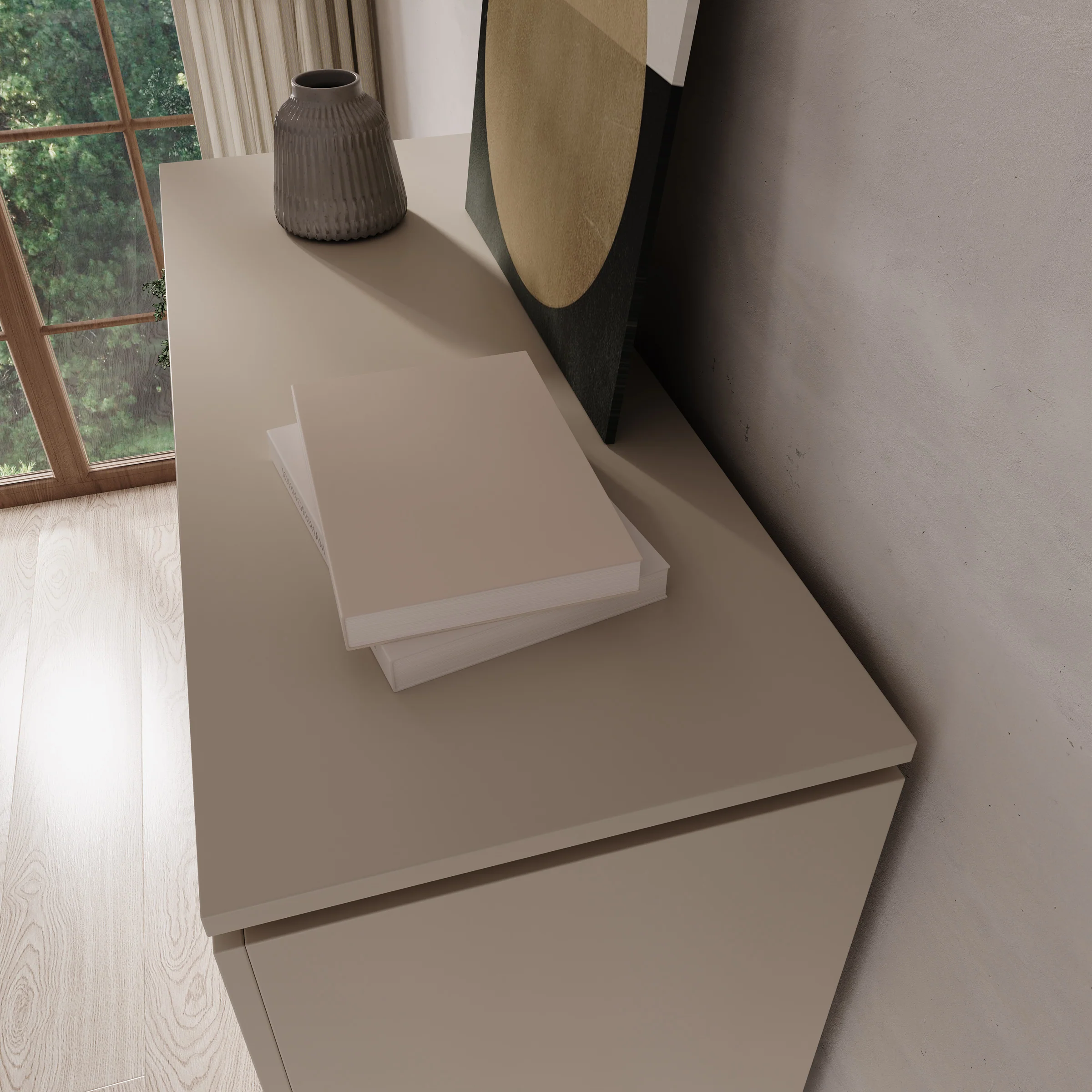 Harper - Dressoir - Beige - 106x40x131 cm - Image 5