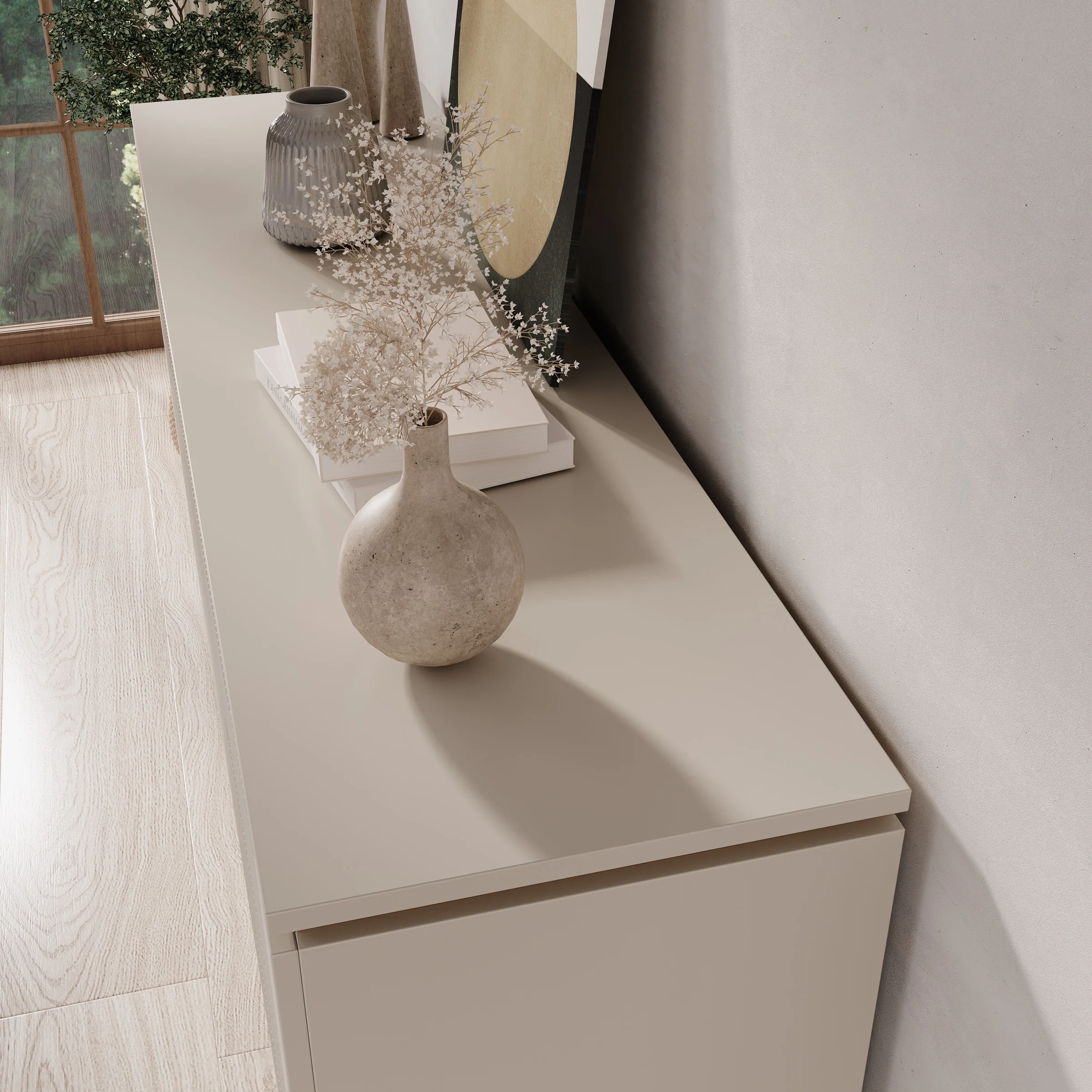Harper - Dressoir - Beige - 153x40x84 cm - Image 5