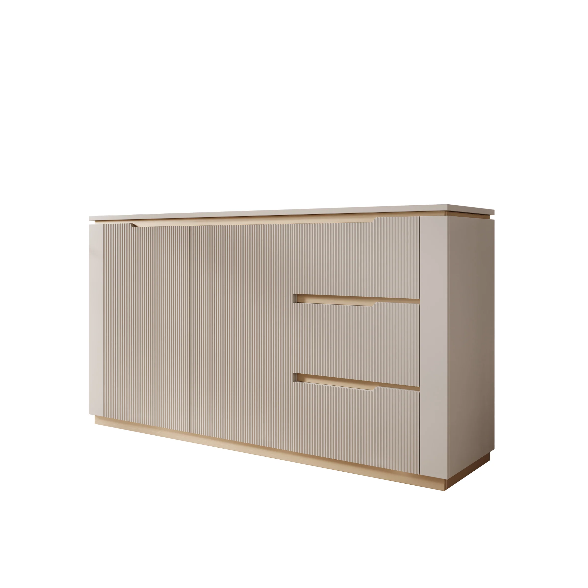 Harper - Dressoir - Beige - 153x40x84 cm - Image 8