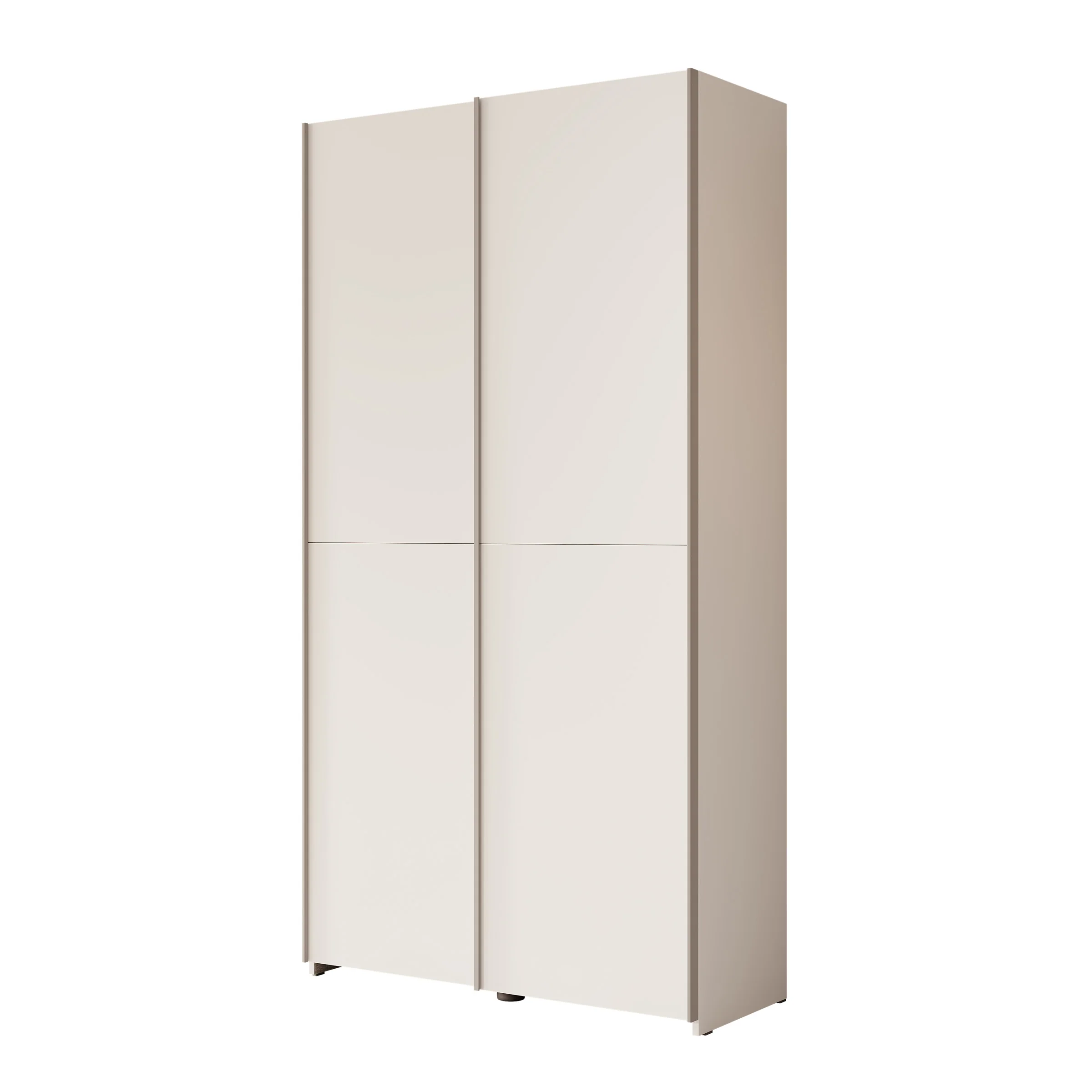 Helvar - Kledingkast met schuifdeuren - Wit - 100x39x191 cm - Image 6