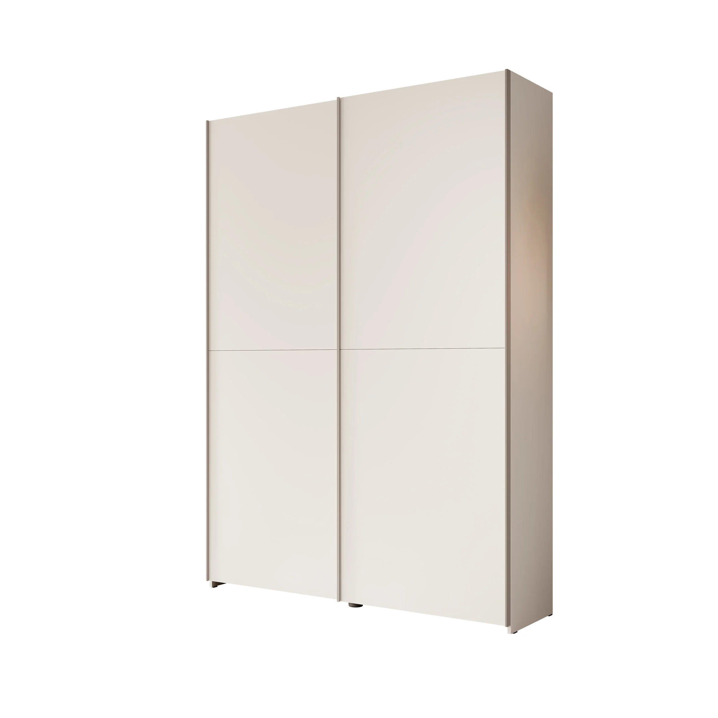 Helvar - Kledingkast met schuifdeuren - Wit - 150x39x211 cm - Image 6
