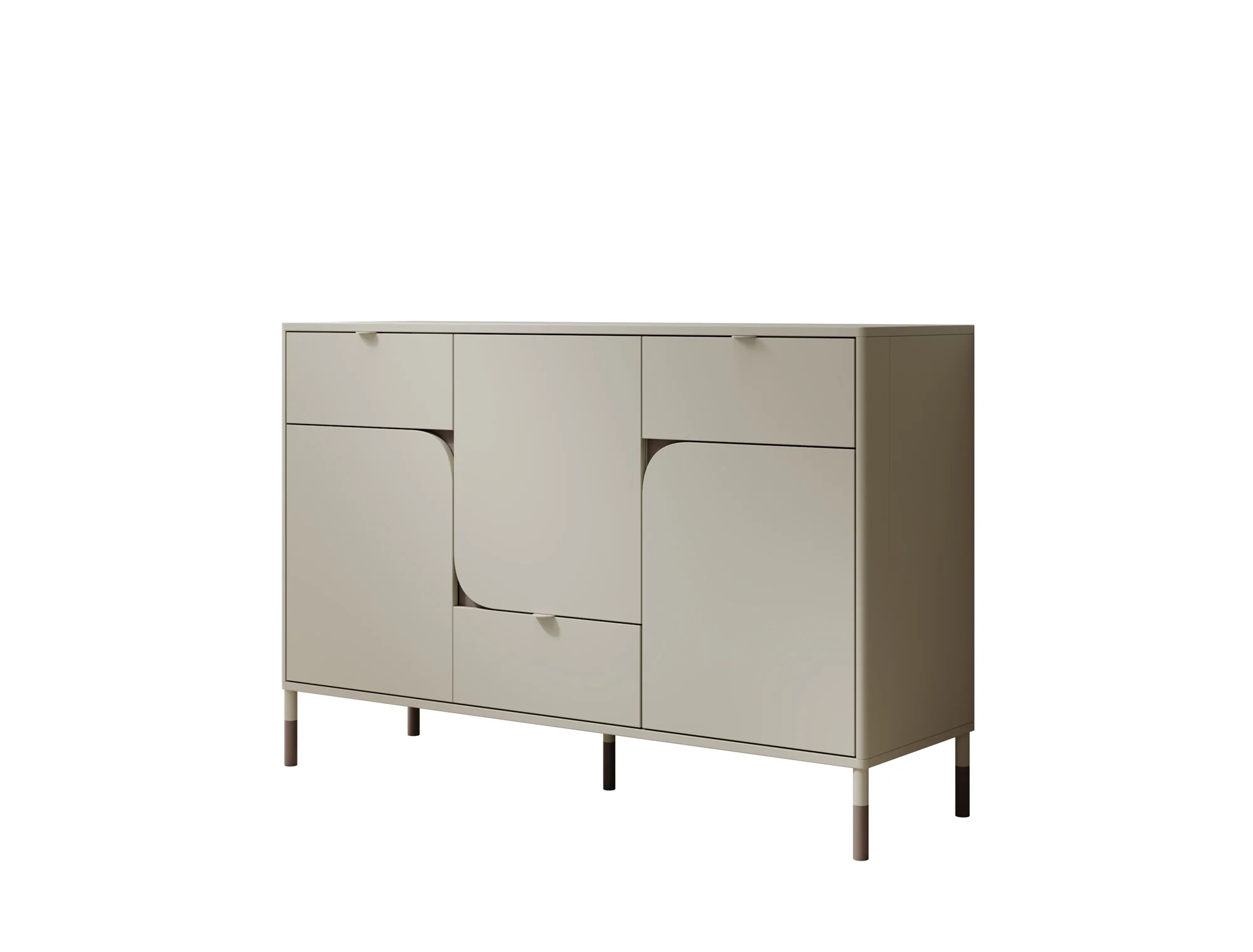 Hill - Dressoir - Beige - 130x40x87 cm - Image 7