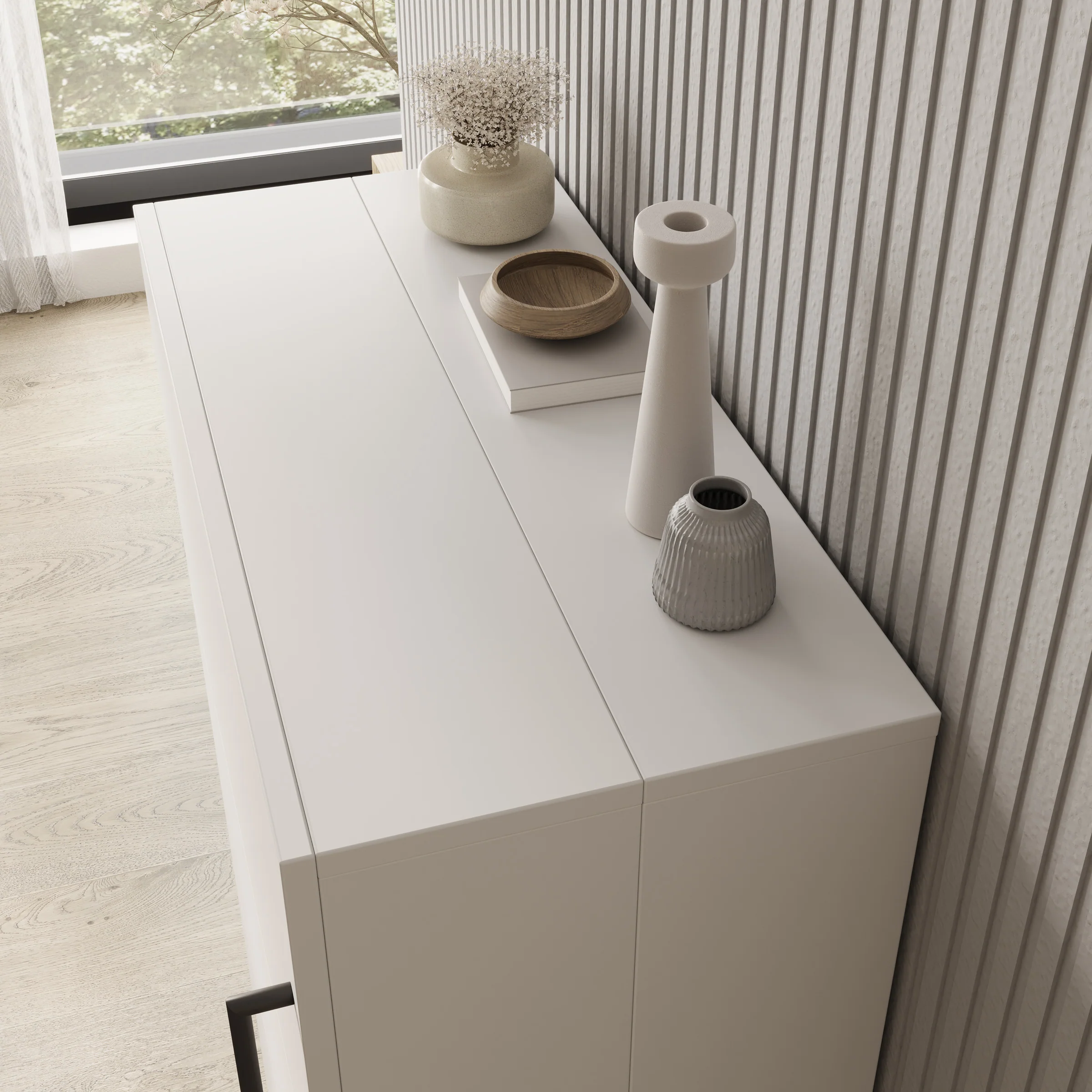 Inverly - Schoenenkast - Wit - 68x33x113 cm - Image 5