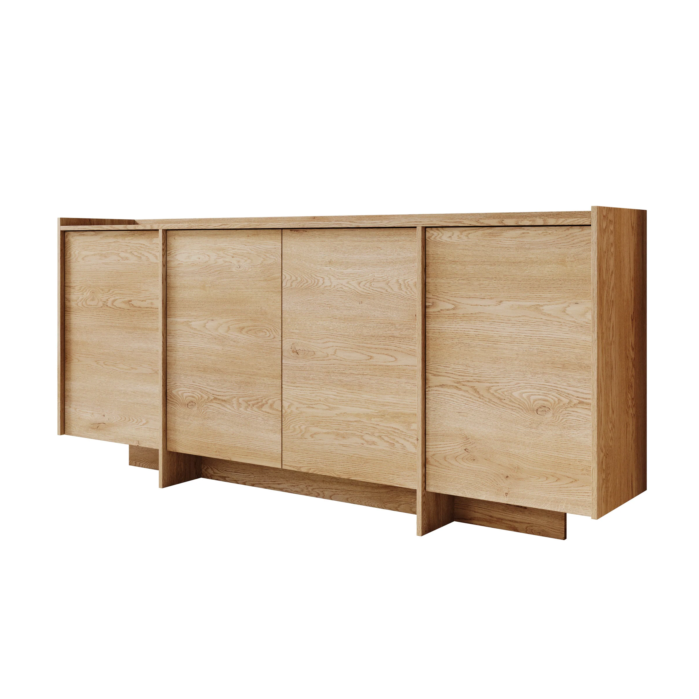 Jaxon - Dressoir - Eiken - 200x38x90 cm - Image 6