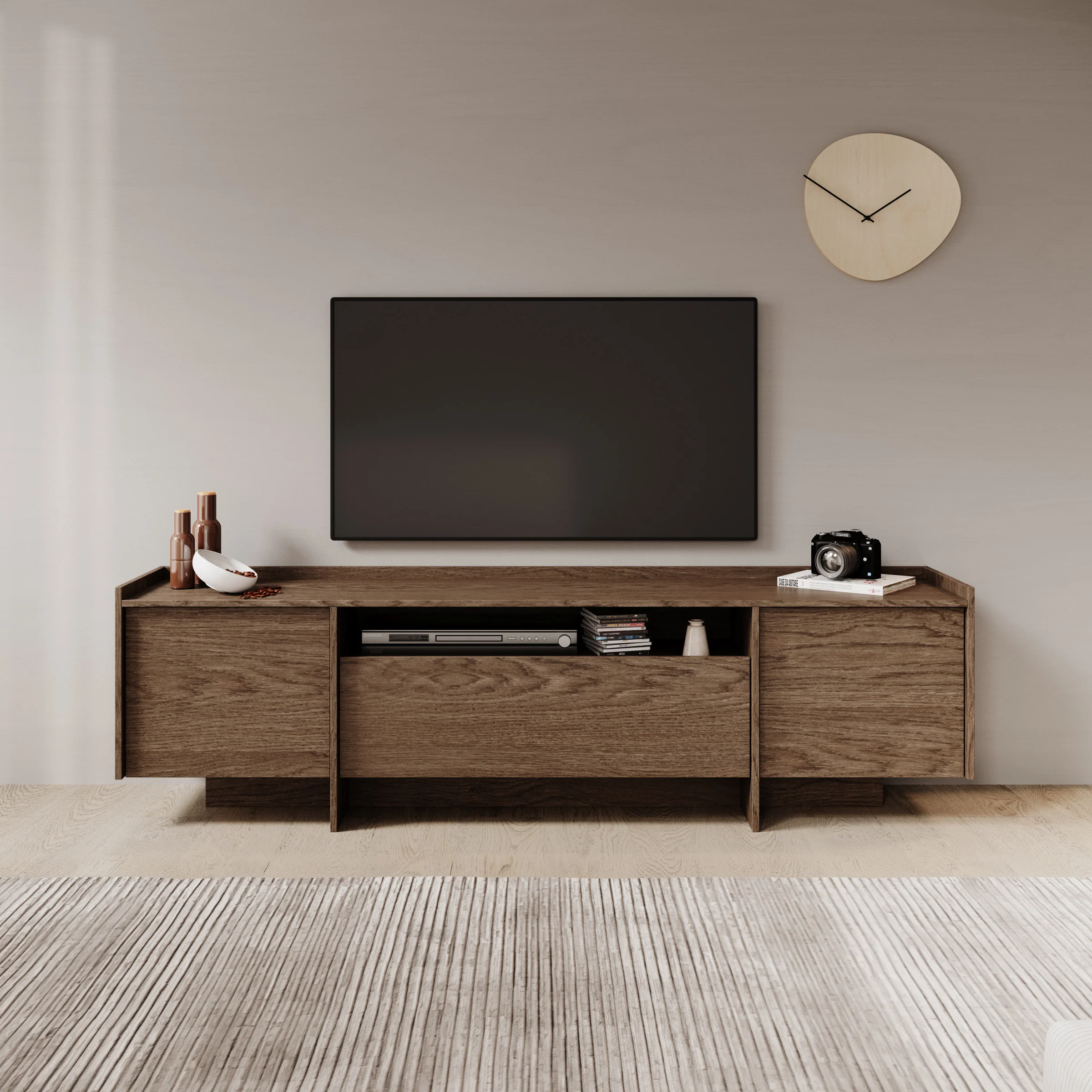 Jaxon - TV-Meubel - Donker eiken - Image 3