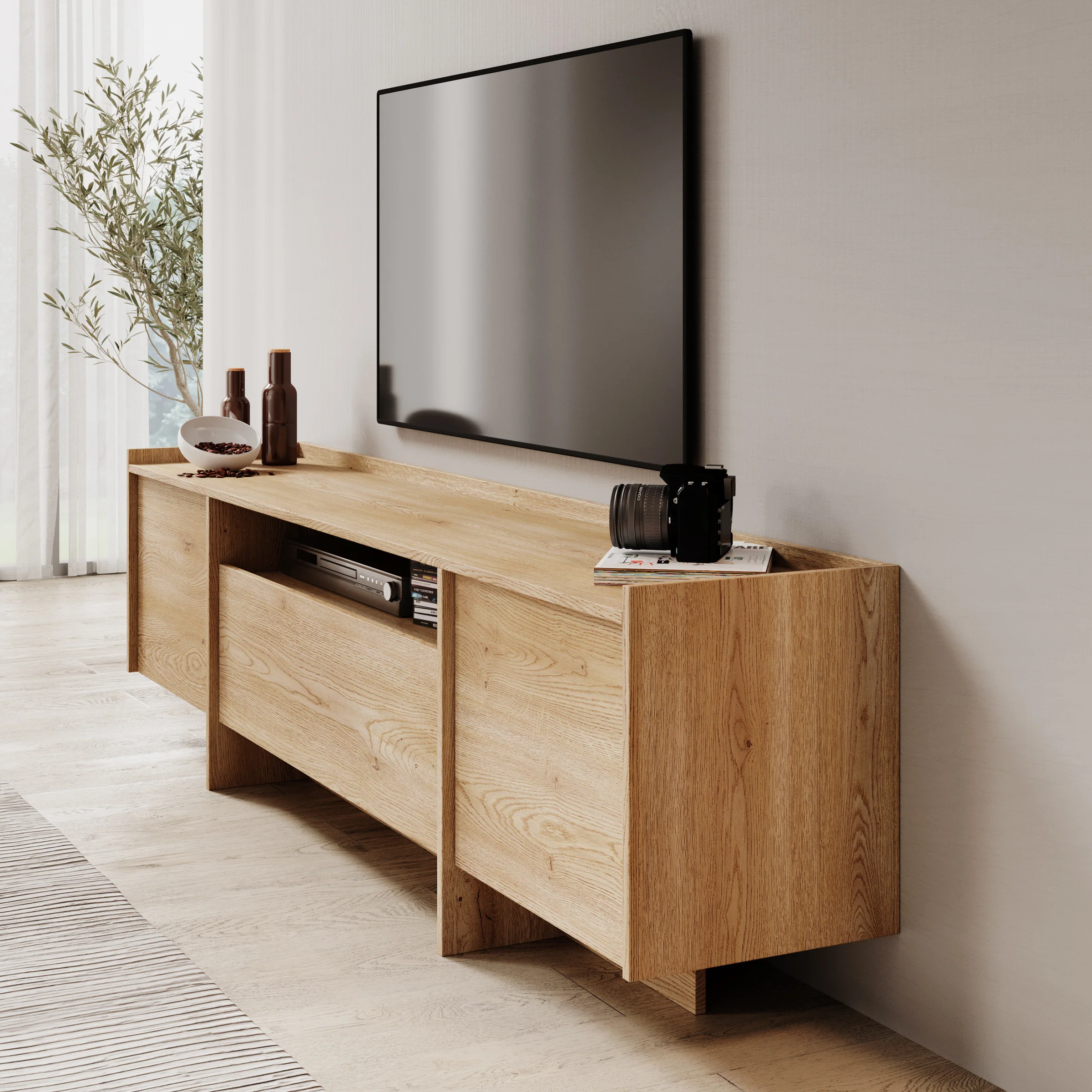 Jaxon - TV-Meubel - Eiken - Image 4
