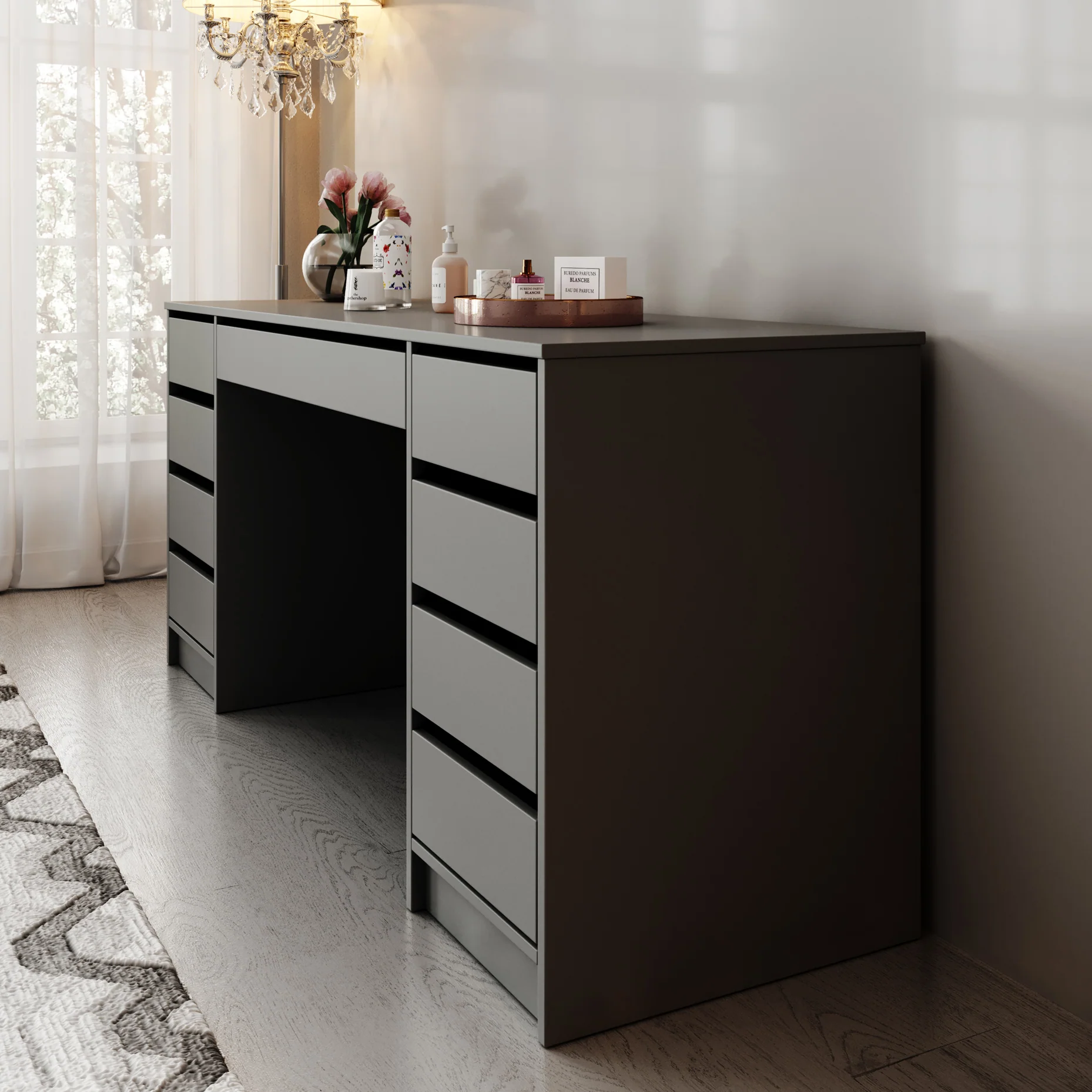 Arco 2 - Kaptafel - Antraciet - 154x55 cm - Image 4