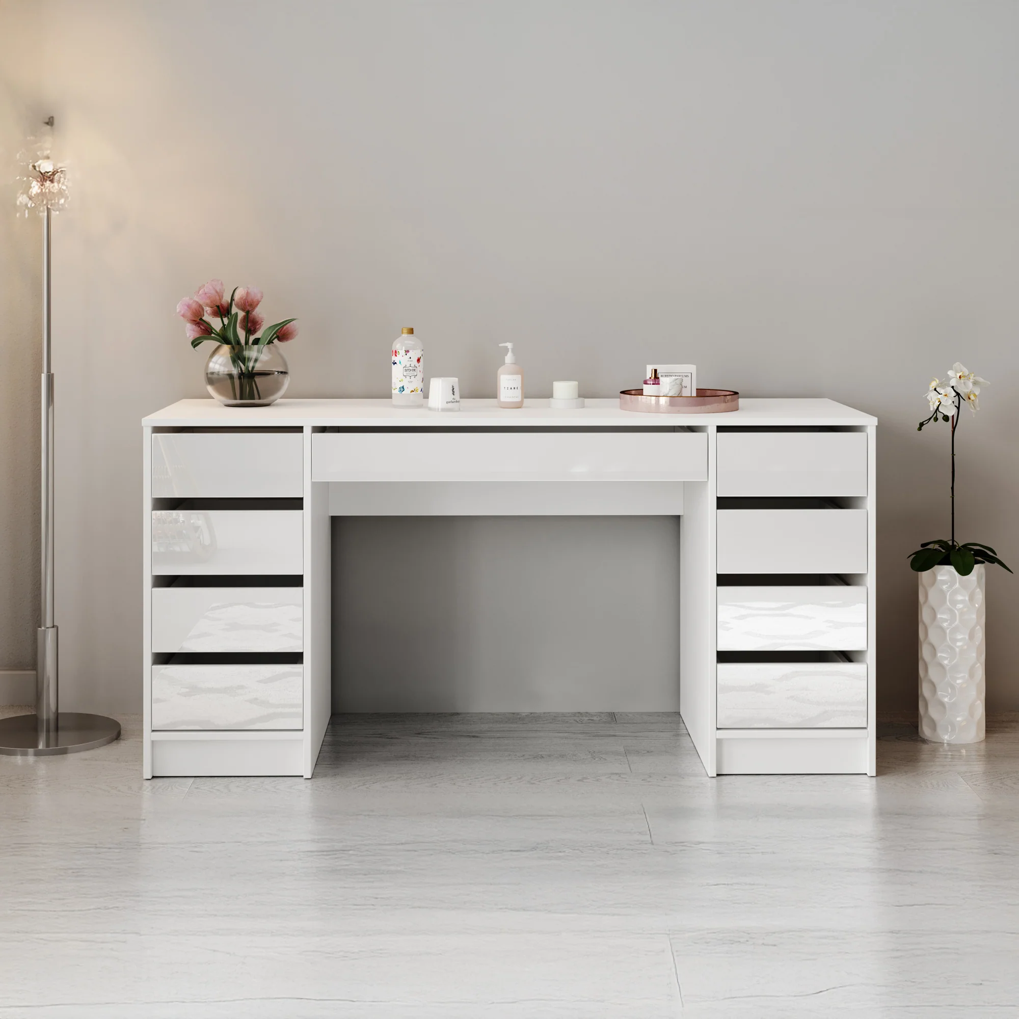 Arco 2 - Kaptafel - Wit hoogglans - 154x55 cm - Image 3