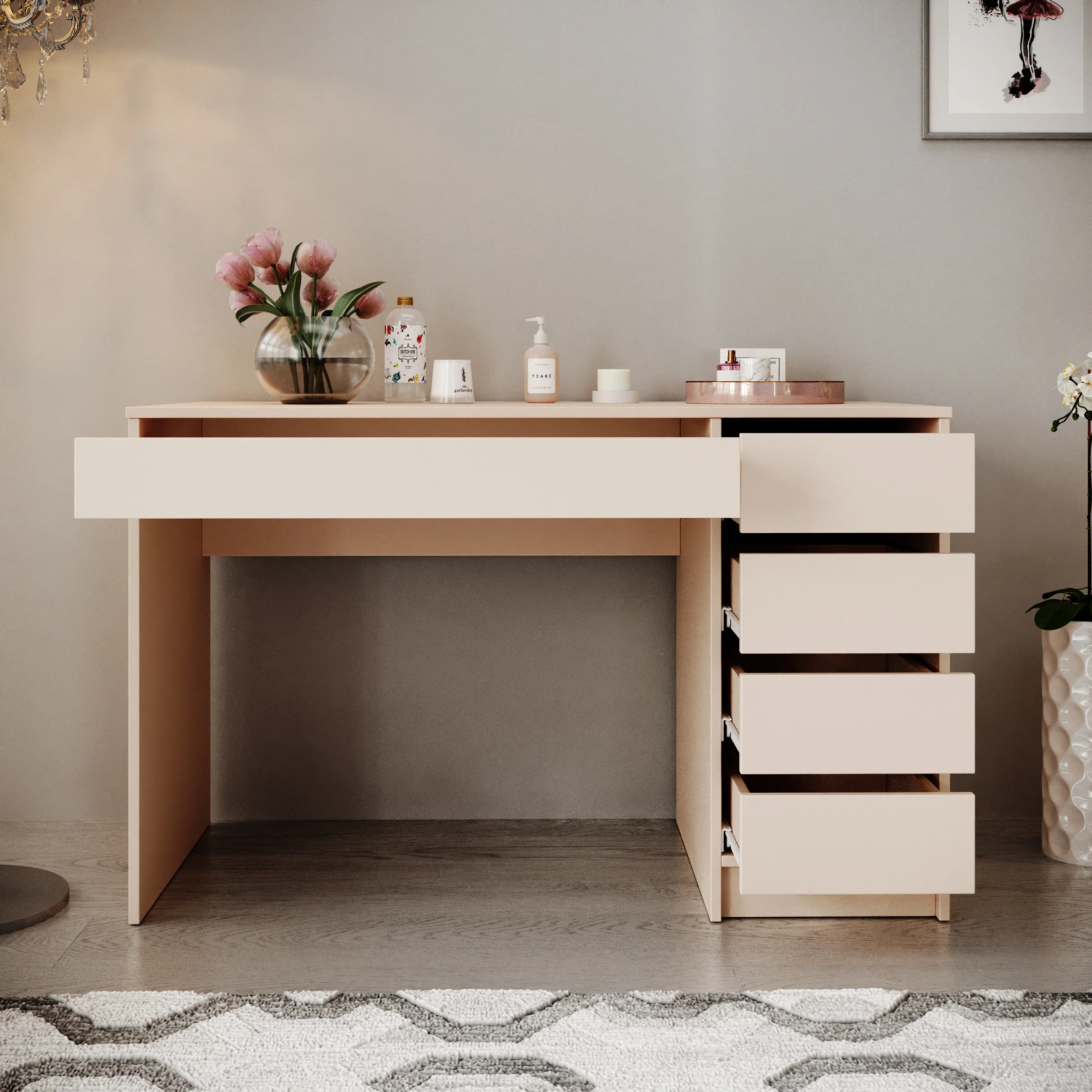 Arco - Kaptafel - Beige - 120x55 cm - Image 2
