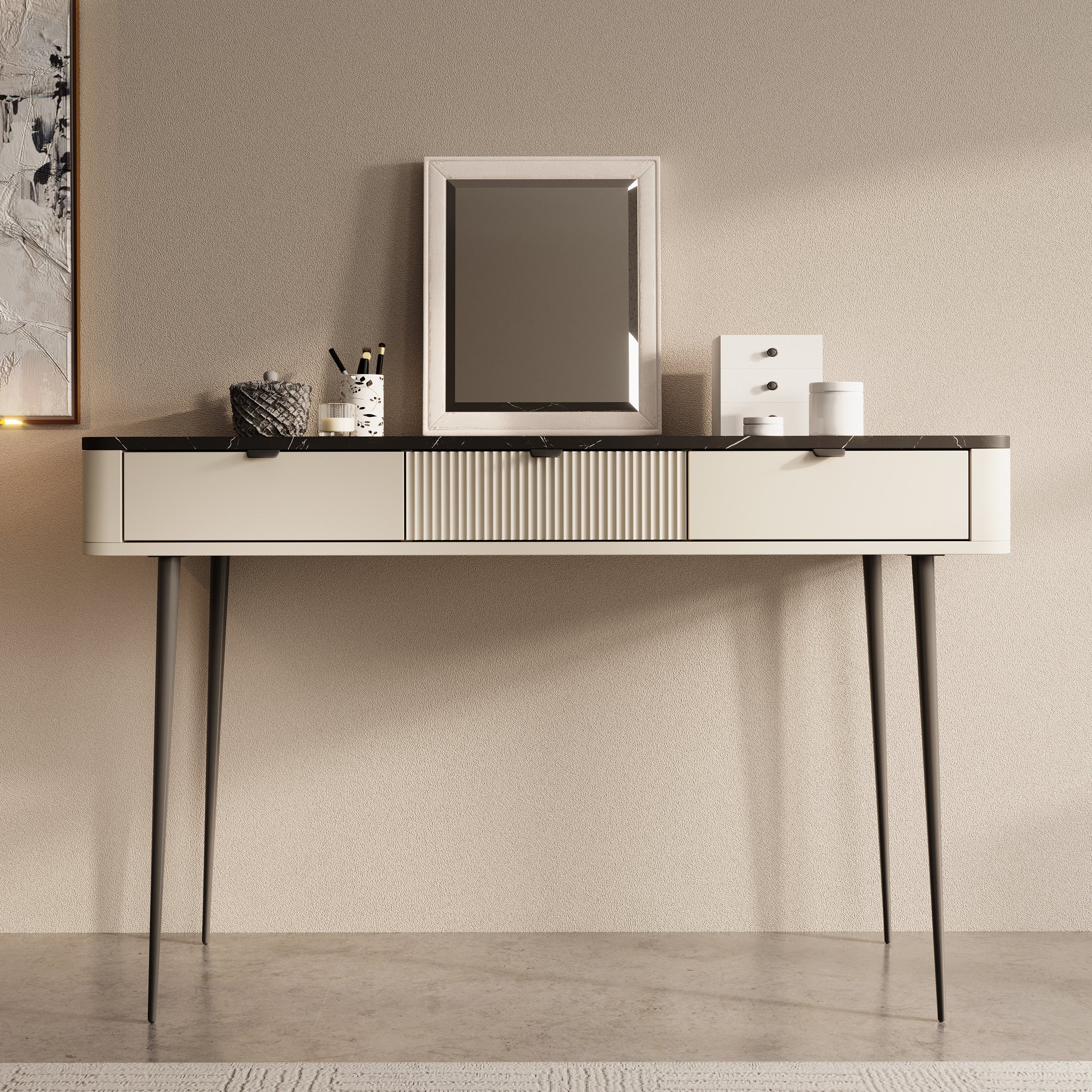 Mace - Kaptafel - Beige - 130x40 cm - Image 3