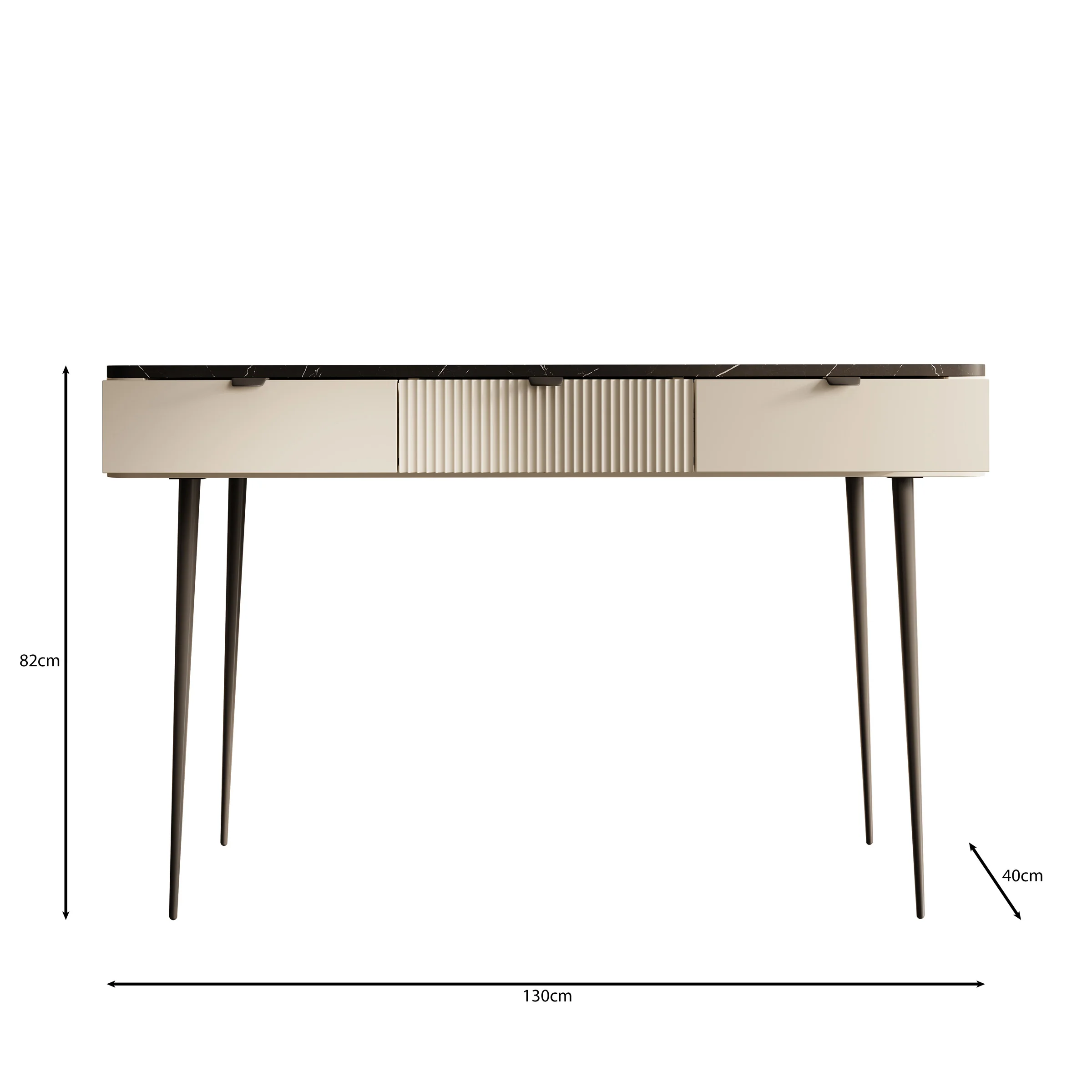 Mace - Kaptafel - Beige - 130x40 cm - Image 6