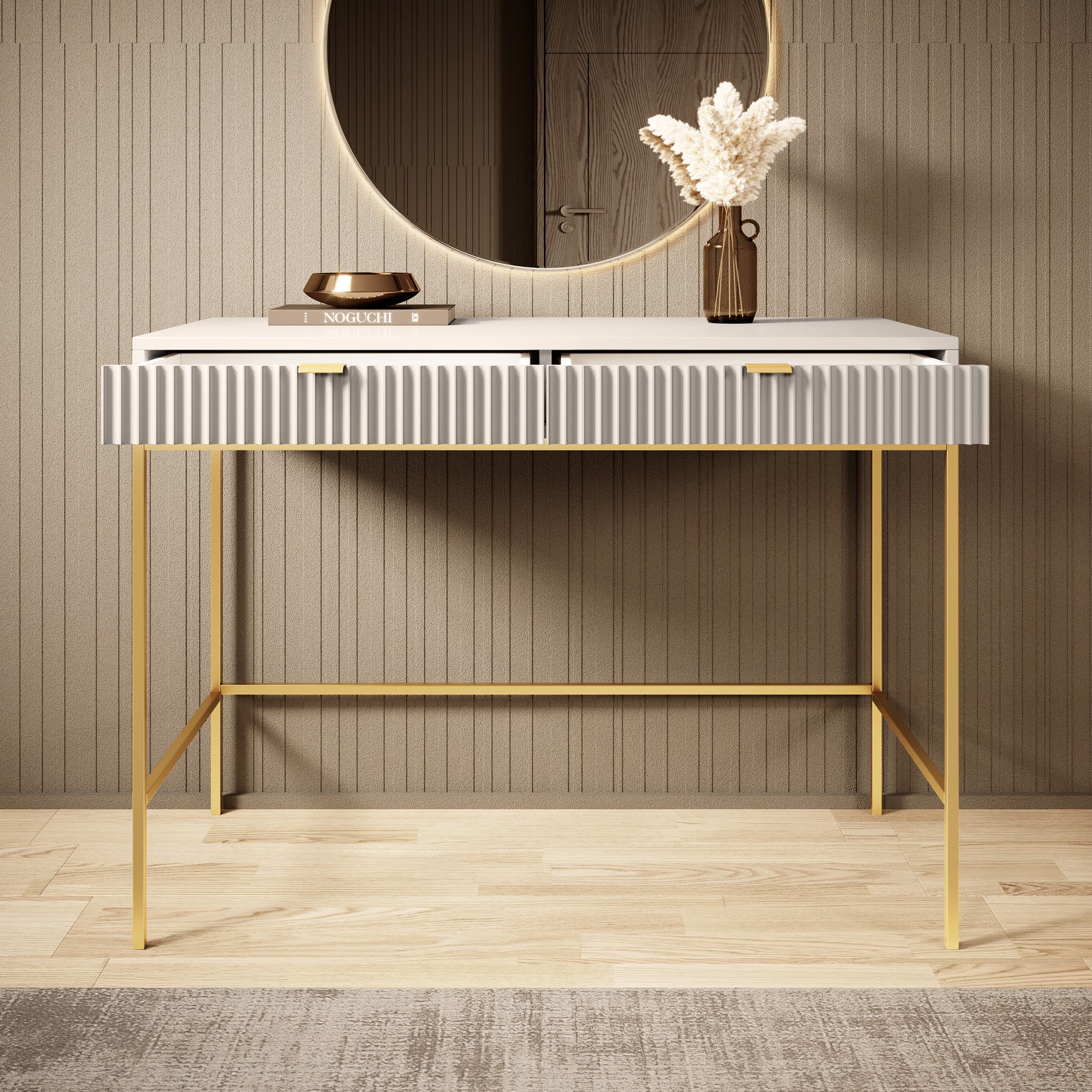 Navil 2 - Kaptafel - Beige - 104x50 cm - Image 2