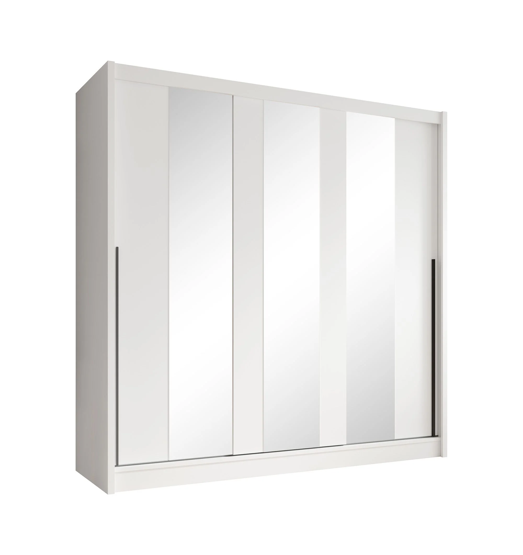 Alcamo 3 - Kledingkast met schuifdeuren - Wit - 205x63x205 cm - Image 6