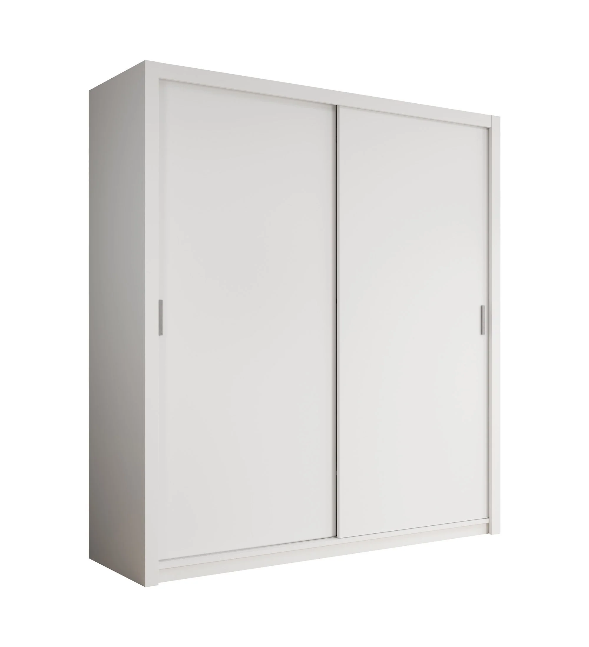 Blake - Kledingkast met schuifdeuren - Wit - 200x62x215 cm - Image 6