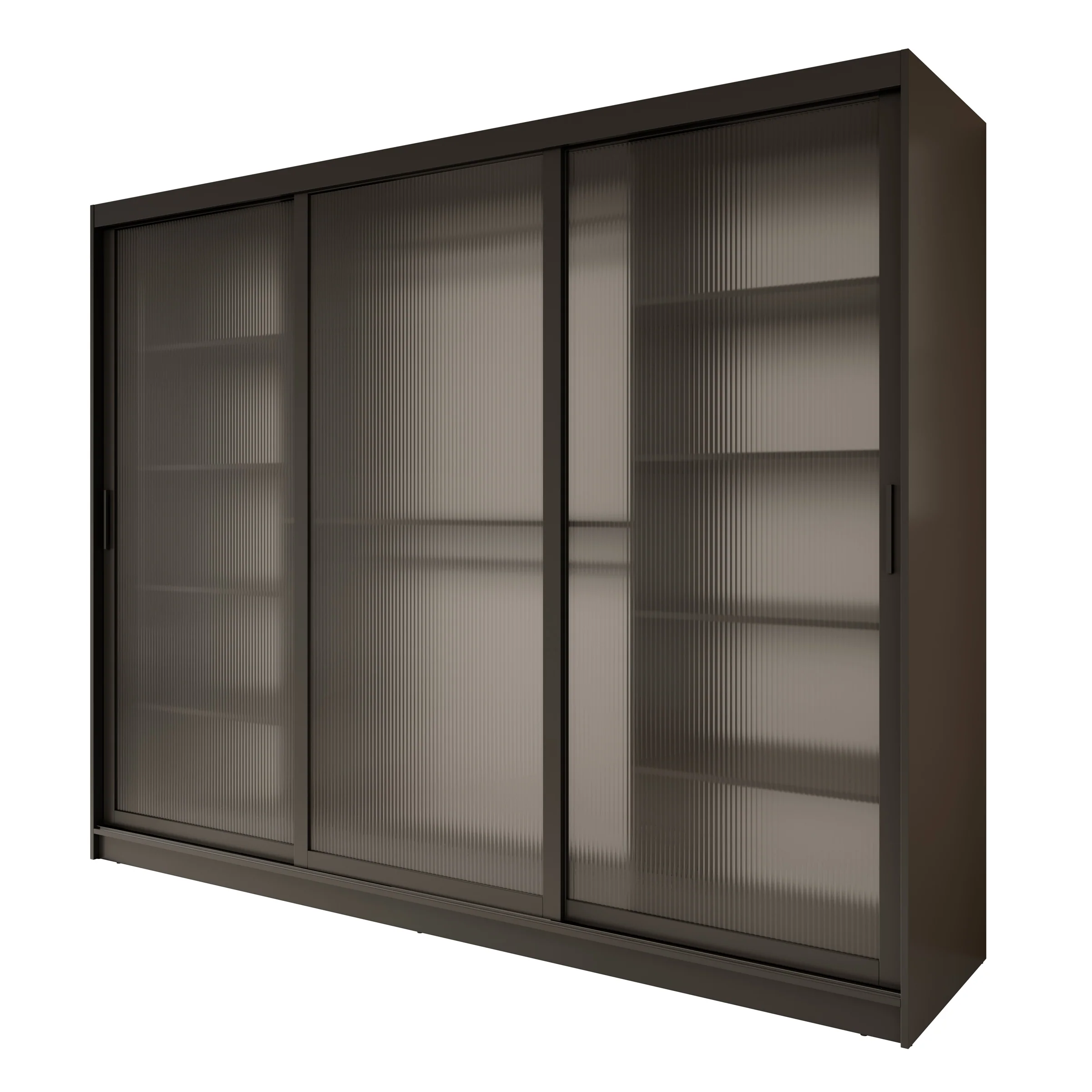 Fessaro - Kledingkast - Zwart - 250x62x200 cm - Image 6