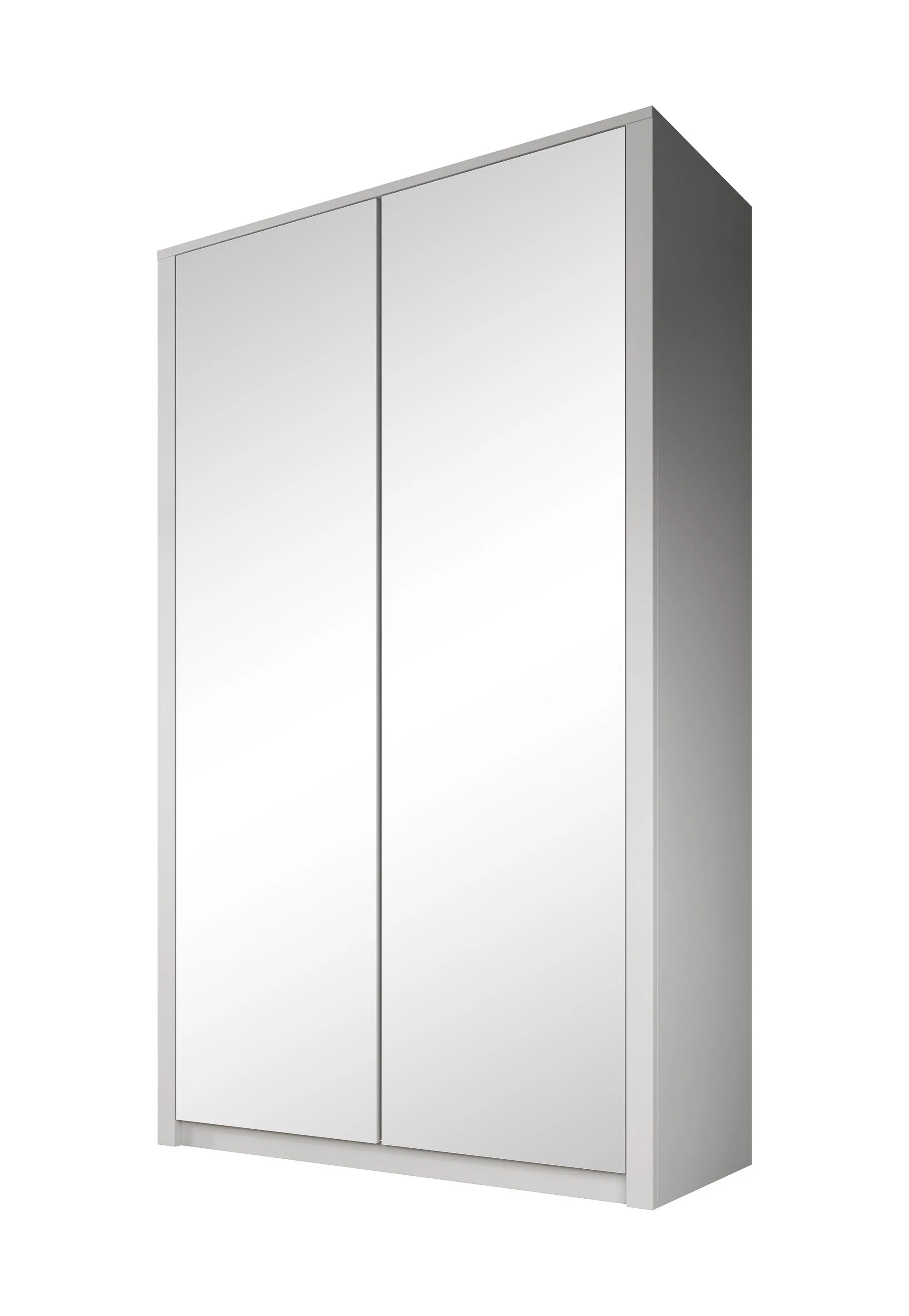 Malibu - Kledingkast 2-deurs - Wit - 113x53x197 cm - Image 6