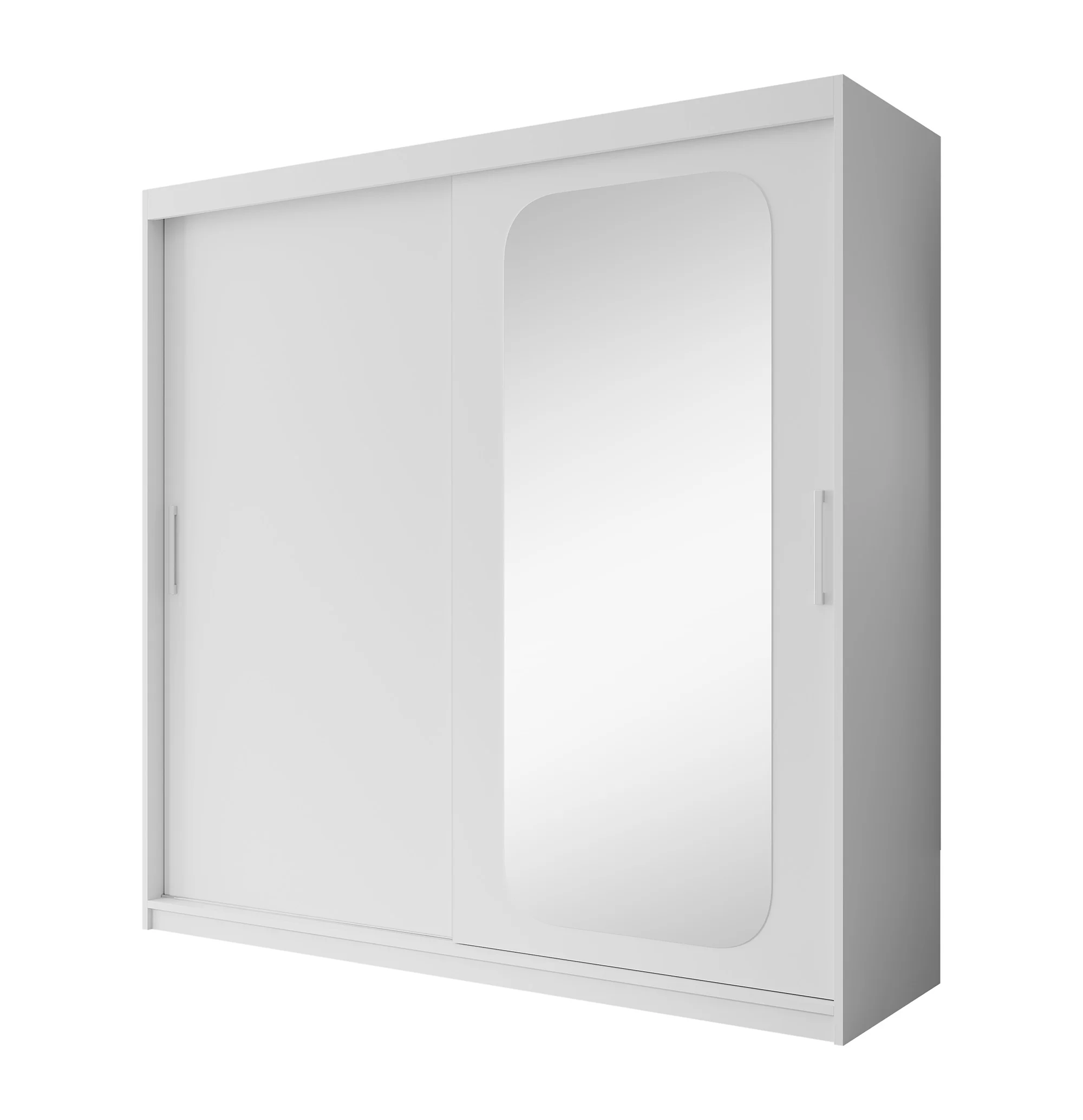 Pete - Kledingkast met schuifdeuren - Wit - 200x62x200 cm - Image 6