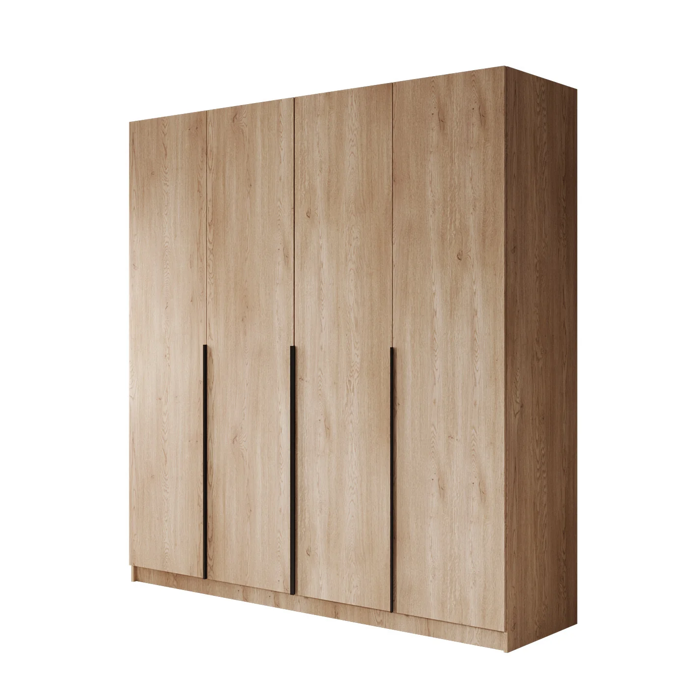 Sabre - Kledingkast 4-deurs - Eiken - Image 6