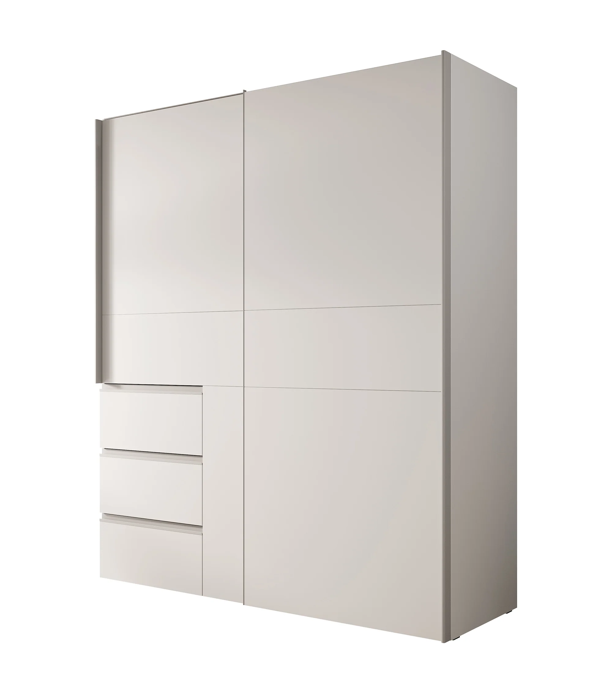 Walter - Kledingkast met schuifdeuren - Wit - 170x61x200 cm - Image 7