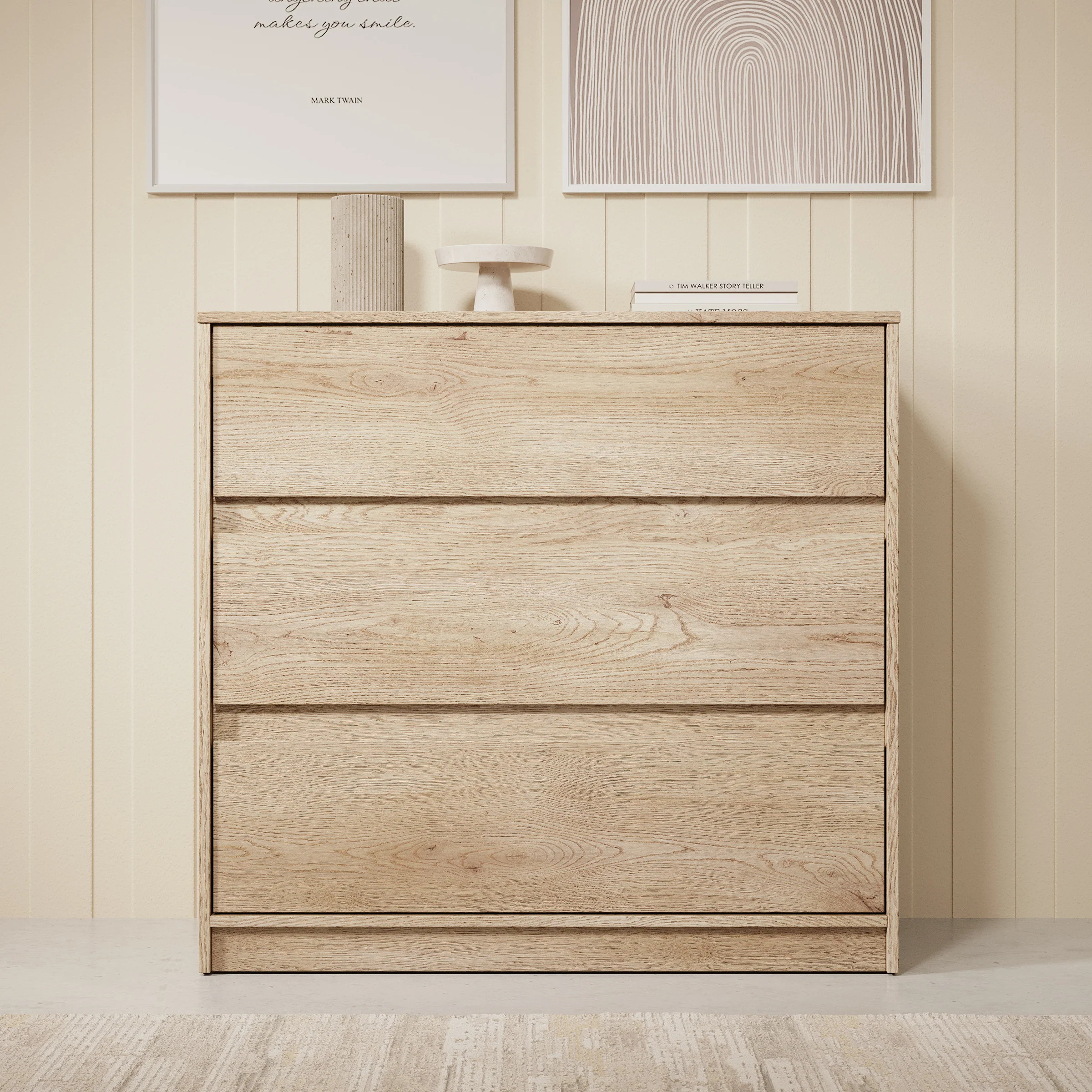 Cuarto - Ladekast - Eiken - 91x40x87 cm - Image 3