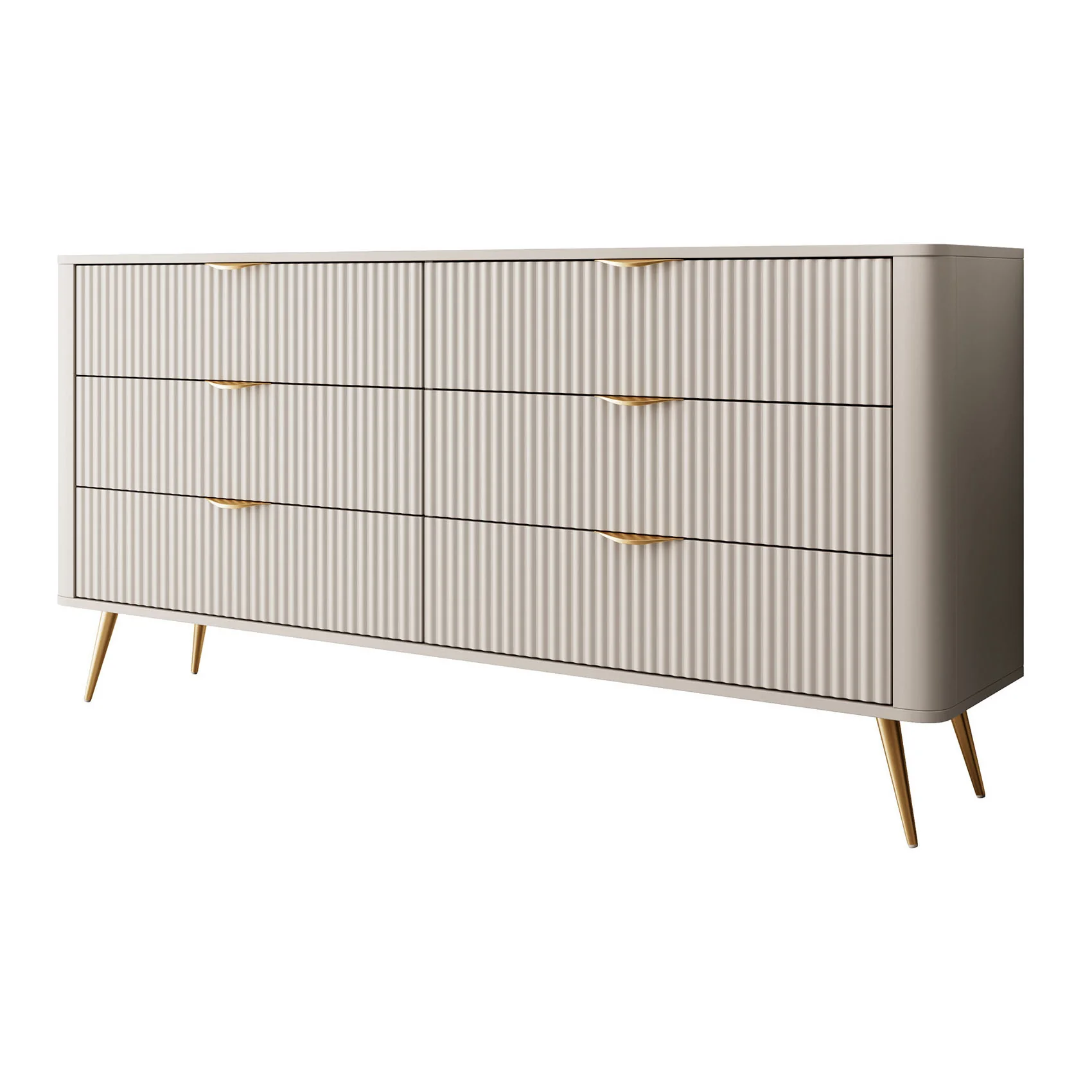Lima - Ladekast - Beige - 163x38x81 cm - Image 6