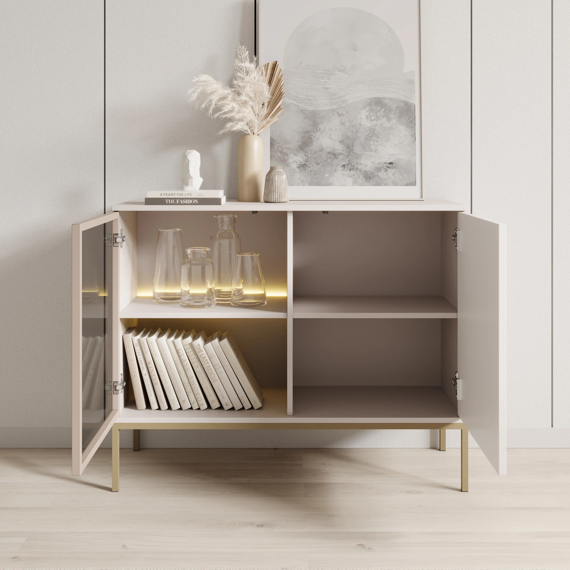 Legend - Dressoir - Beige - 104x39x83 cm - Image 2