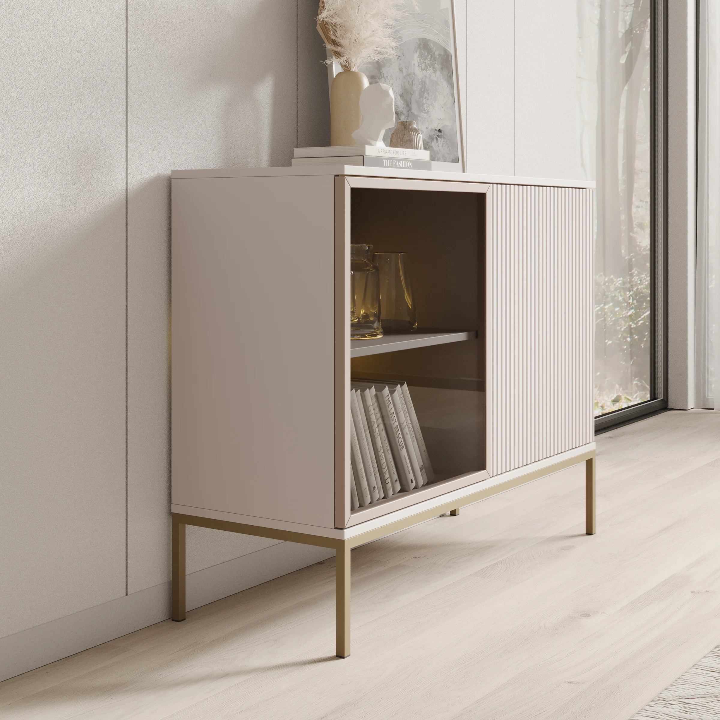 Legend - Dressoir - Beige - 104x39x83 cm - Image 3