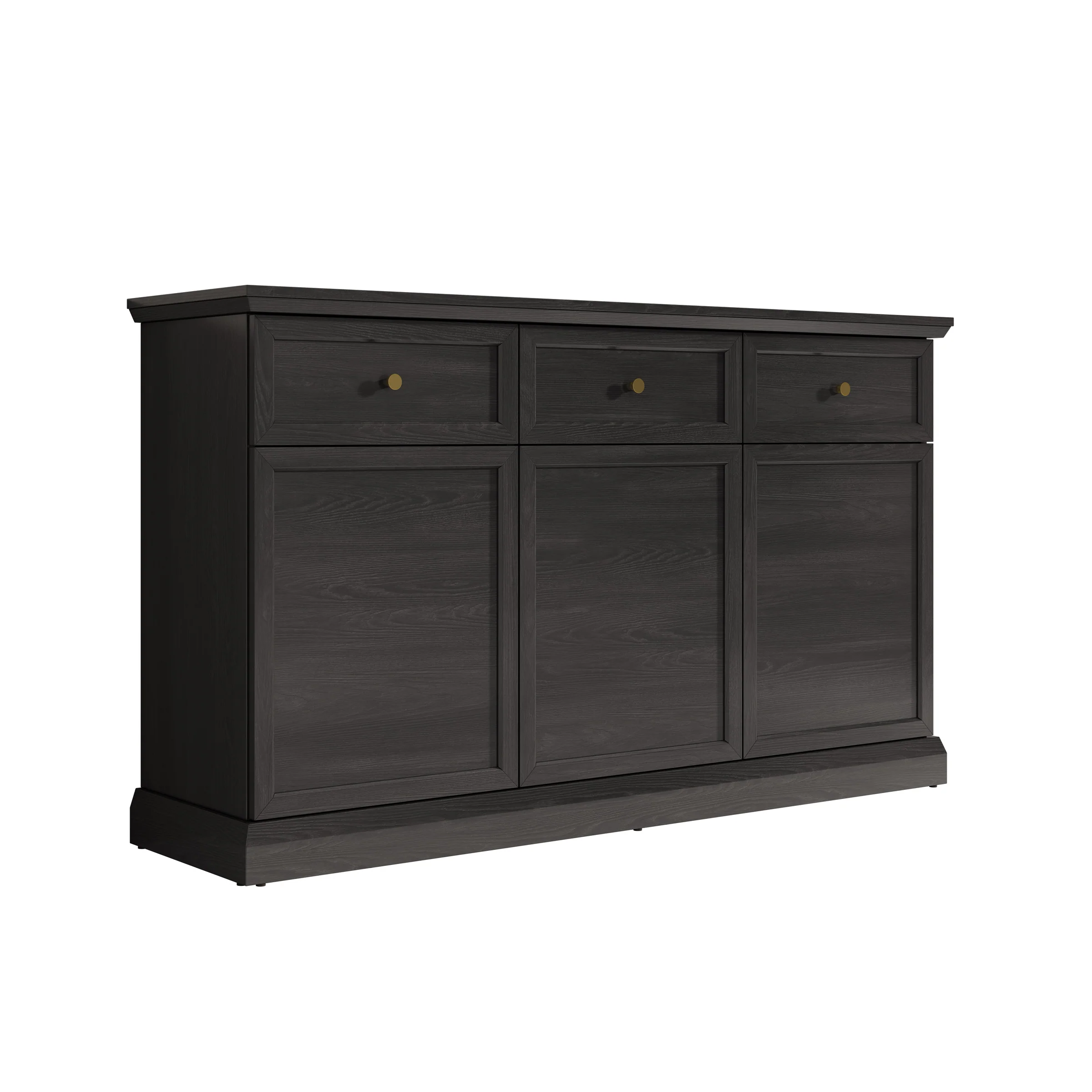 Leroy - Dressoir - Zwart - 146x40x86 cm - Image 7