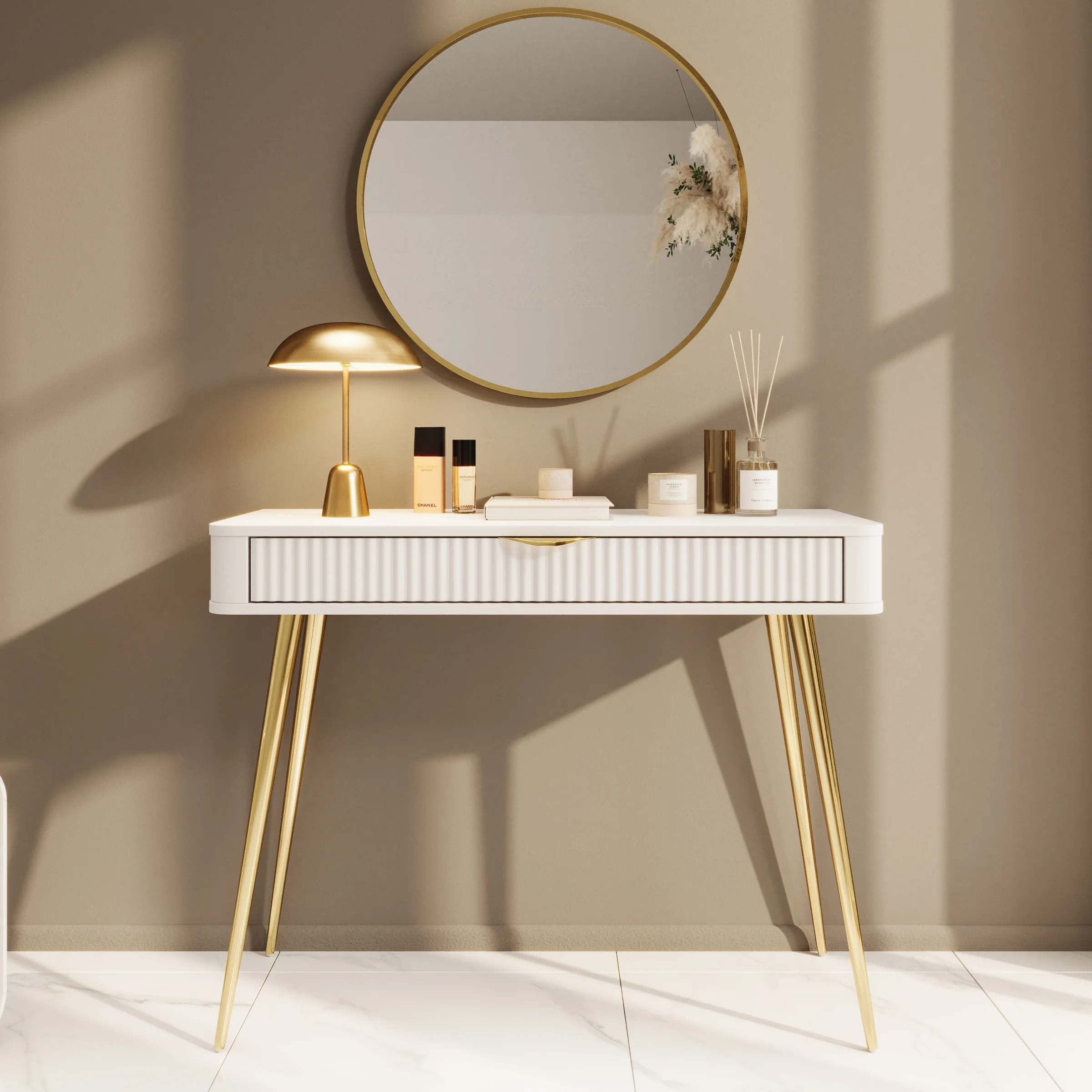 Lima - Kaptafel - Wit - 100x38x78 cm - Image 3