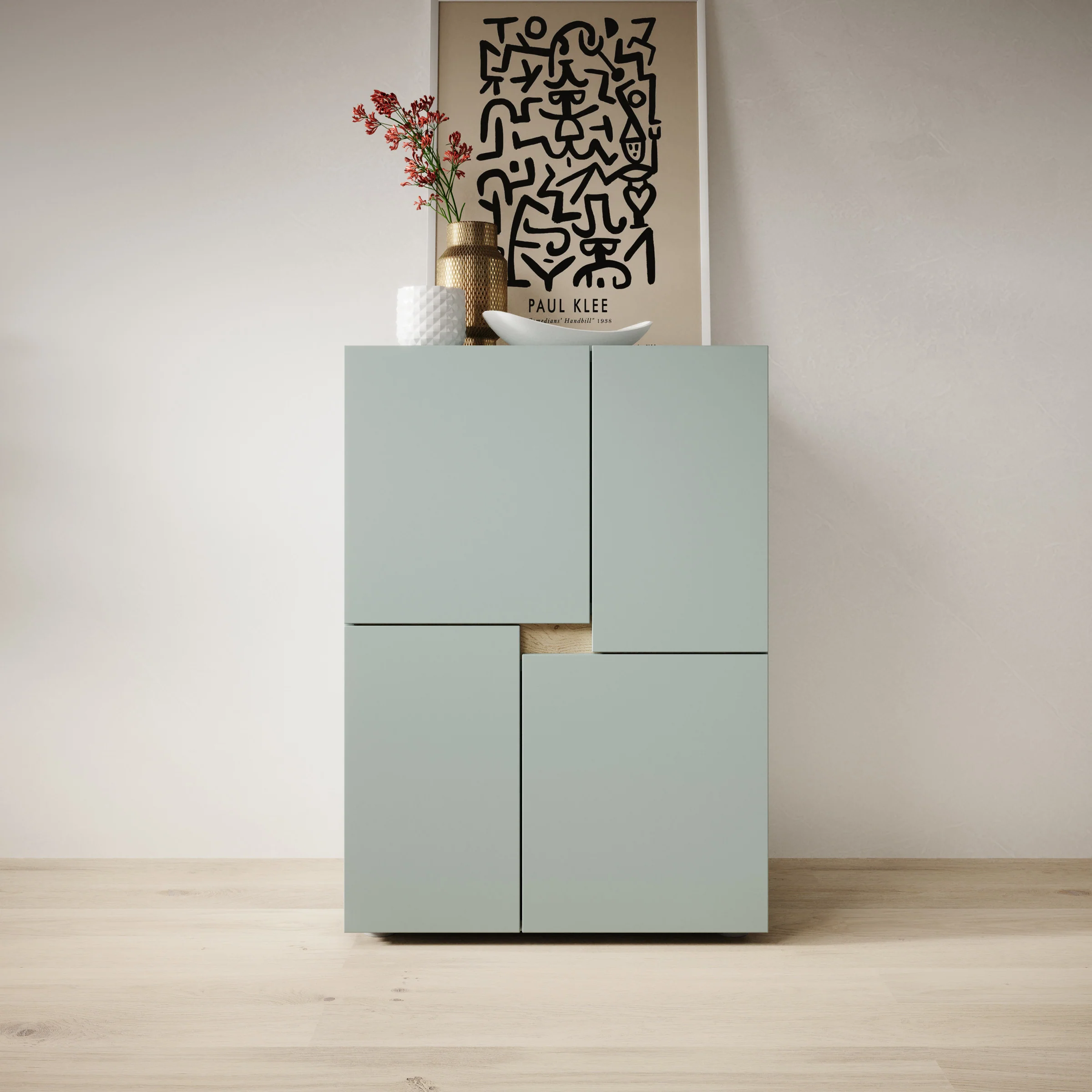 Lombok - Dressoir - Groen - 60x42x84 cm - Image 3