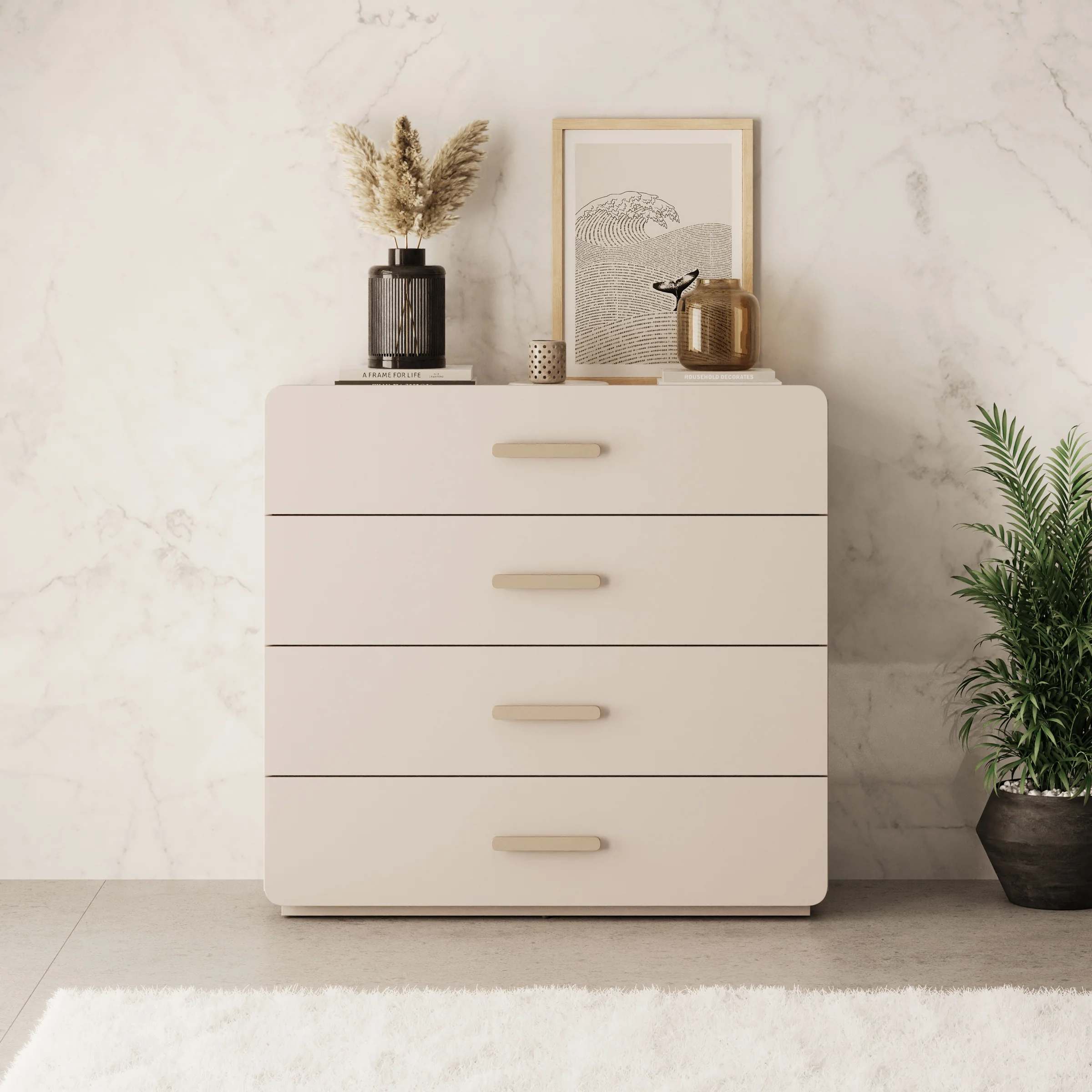 Luzon - Ladekast - Beige - 100x42x92 cm - Image 3
