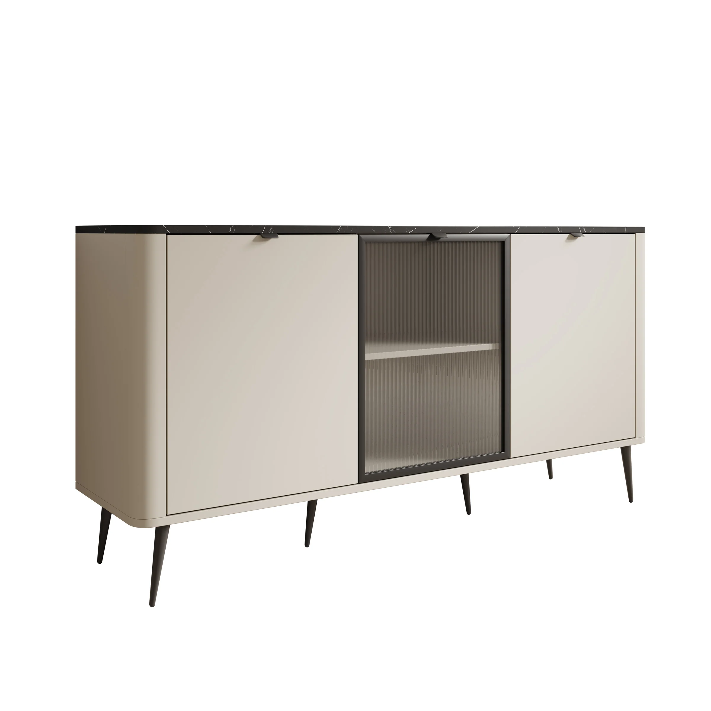 Mace 3 - Dressoir - Beige - 160x40x82 cm - Image 7