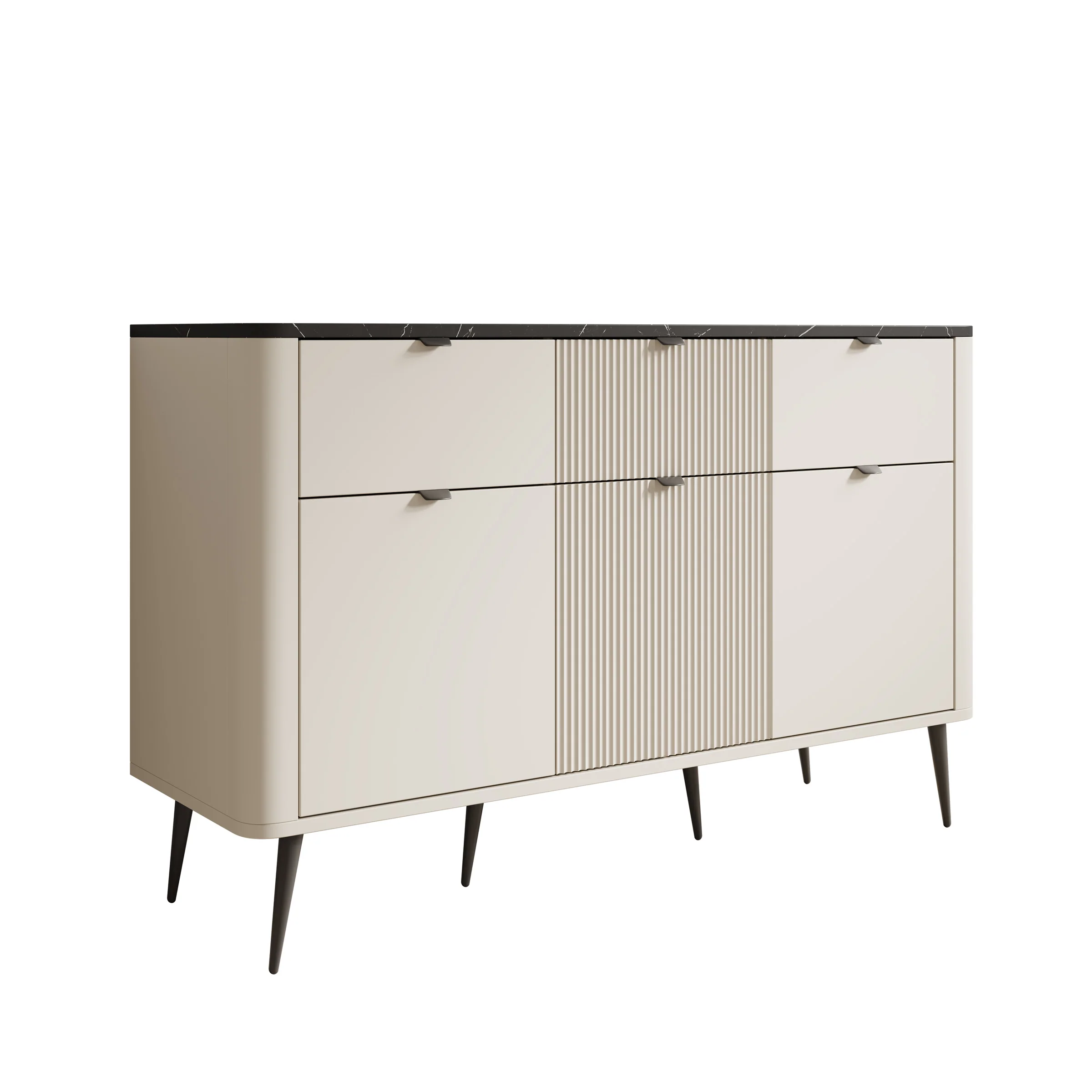 Mace - Dressoir - Beige - 130x40x82 cm - Image 8