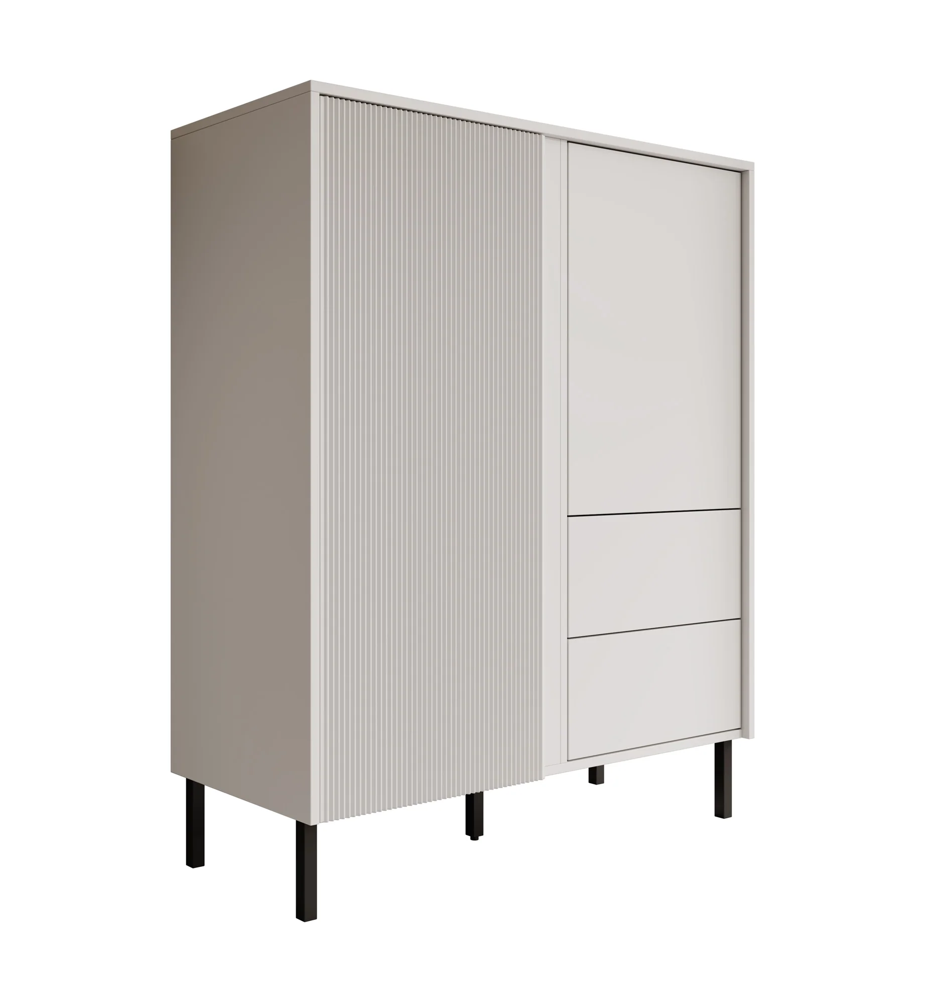 Margareth - Dressoir - Wit - 100x41x122 cm - Image 6