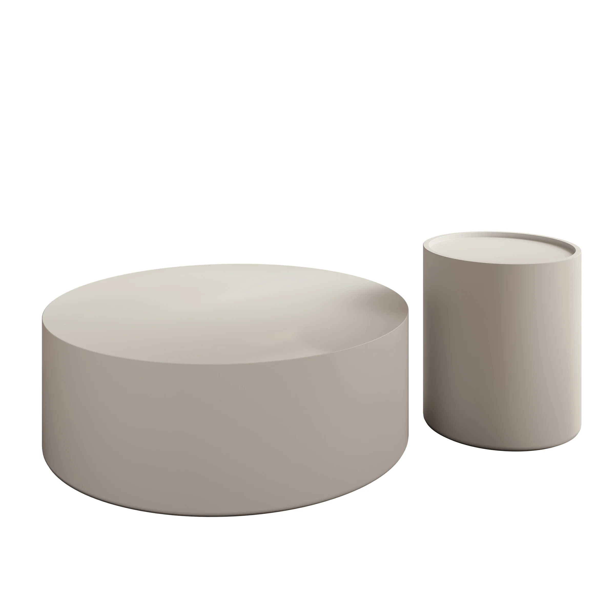 Mesa - Salontafel set van 2 - Wit - 90x32 cm - Image 4