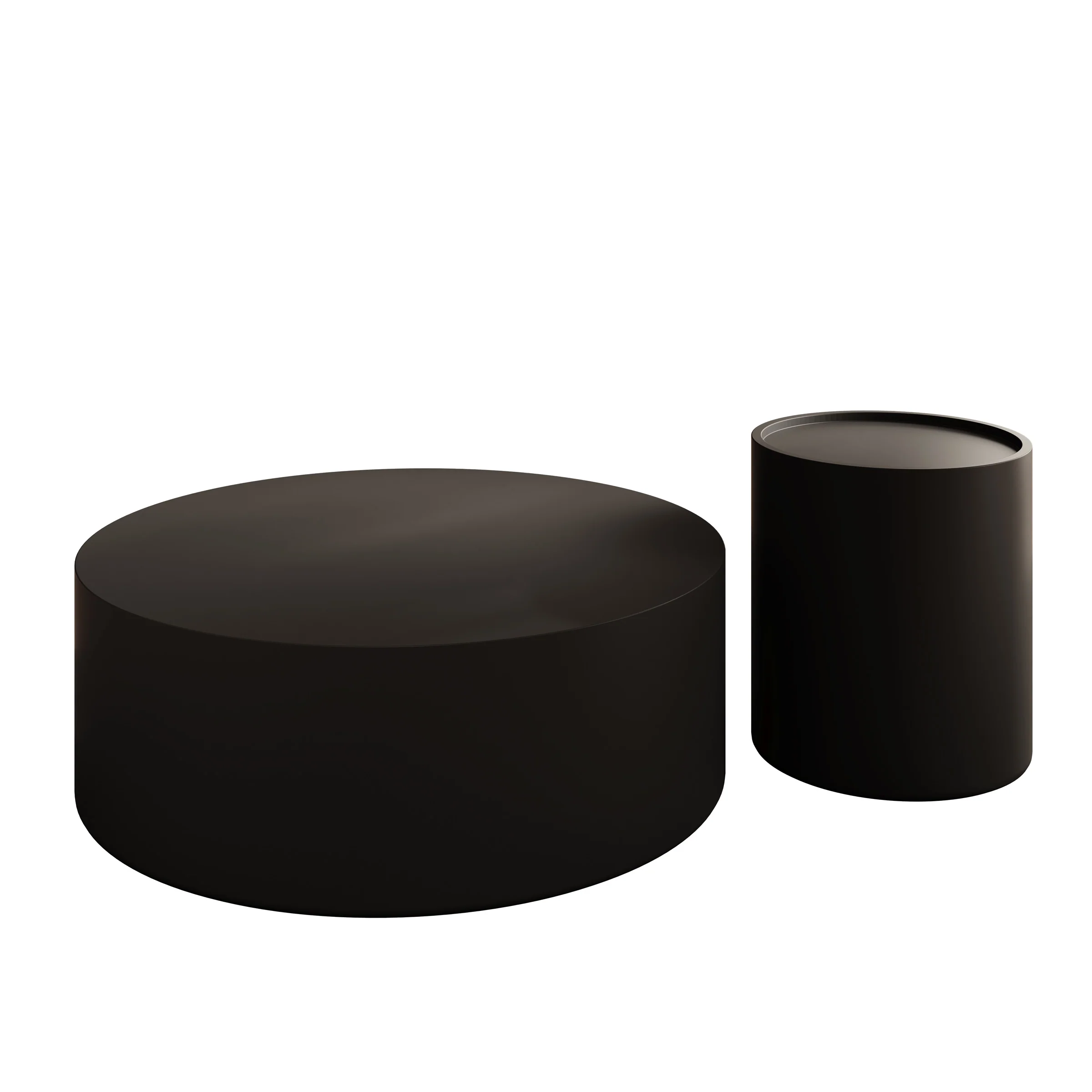 Mesa - Salontafel set van 2 - Zwart - 90x32 cm - Image 4